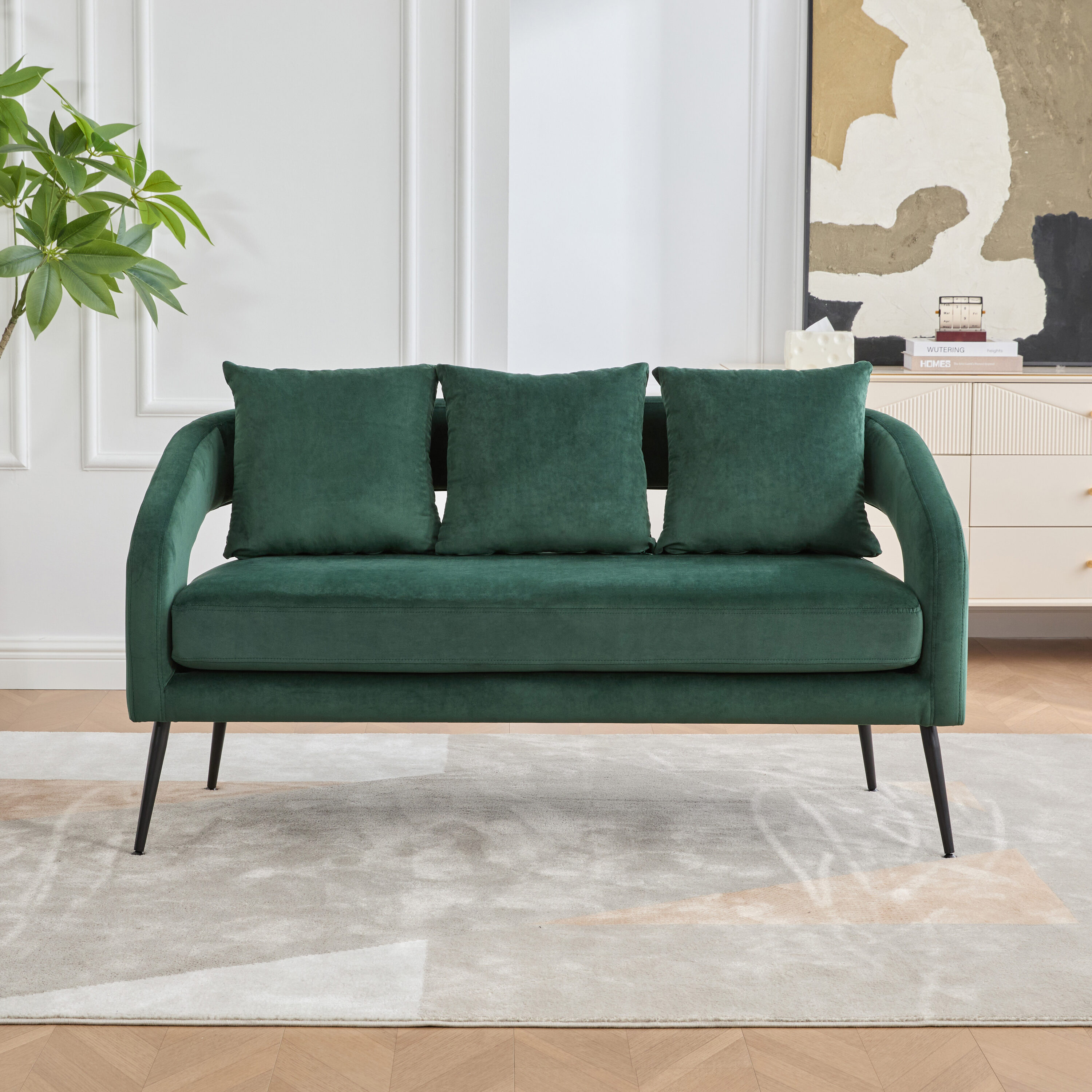 Aortzio HM-S3075S-GREEN Living-Room-Sets - View #4
