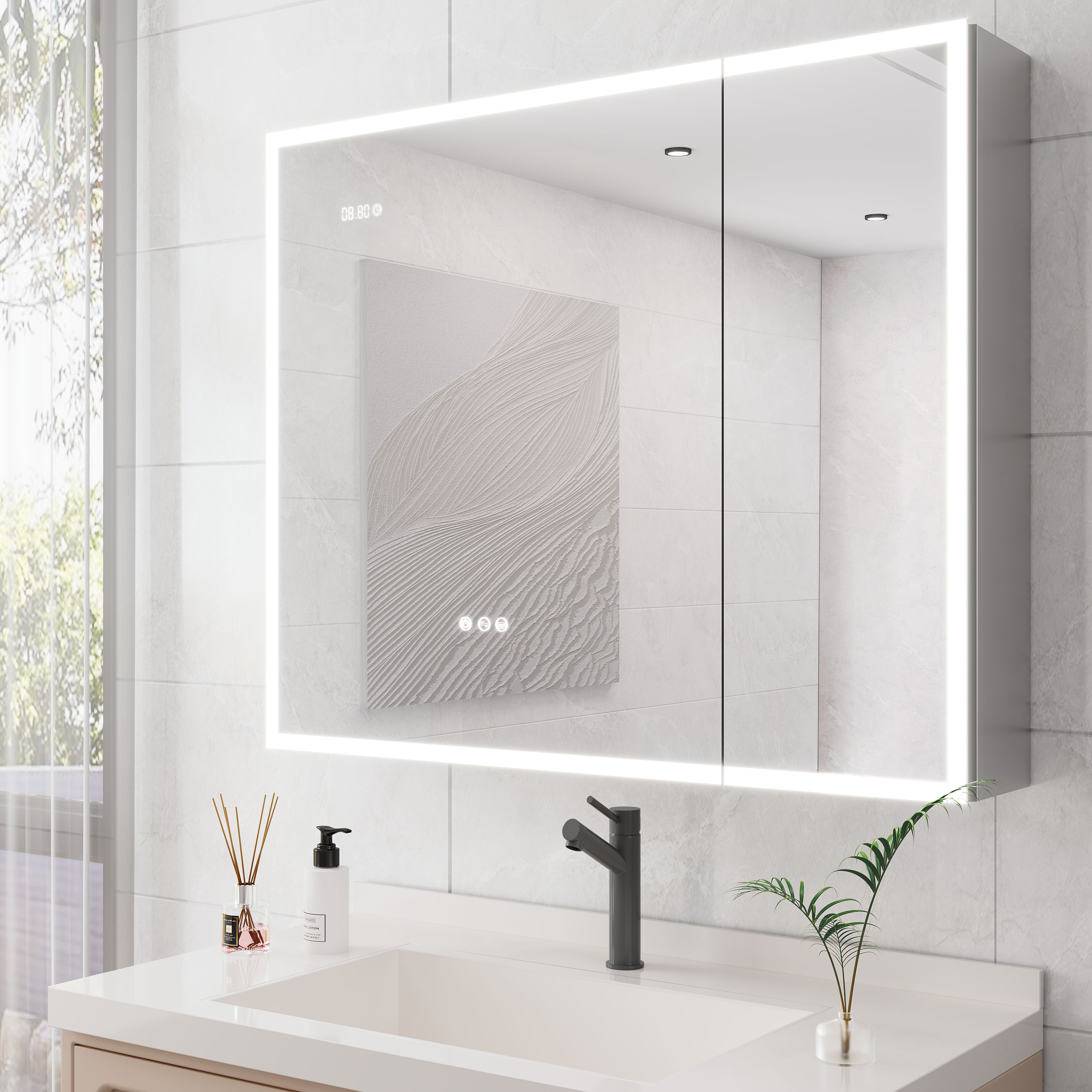 WELLFOR AMYD04-3630 Bathroom-Medicine-Cabinets - View #8