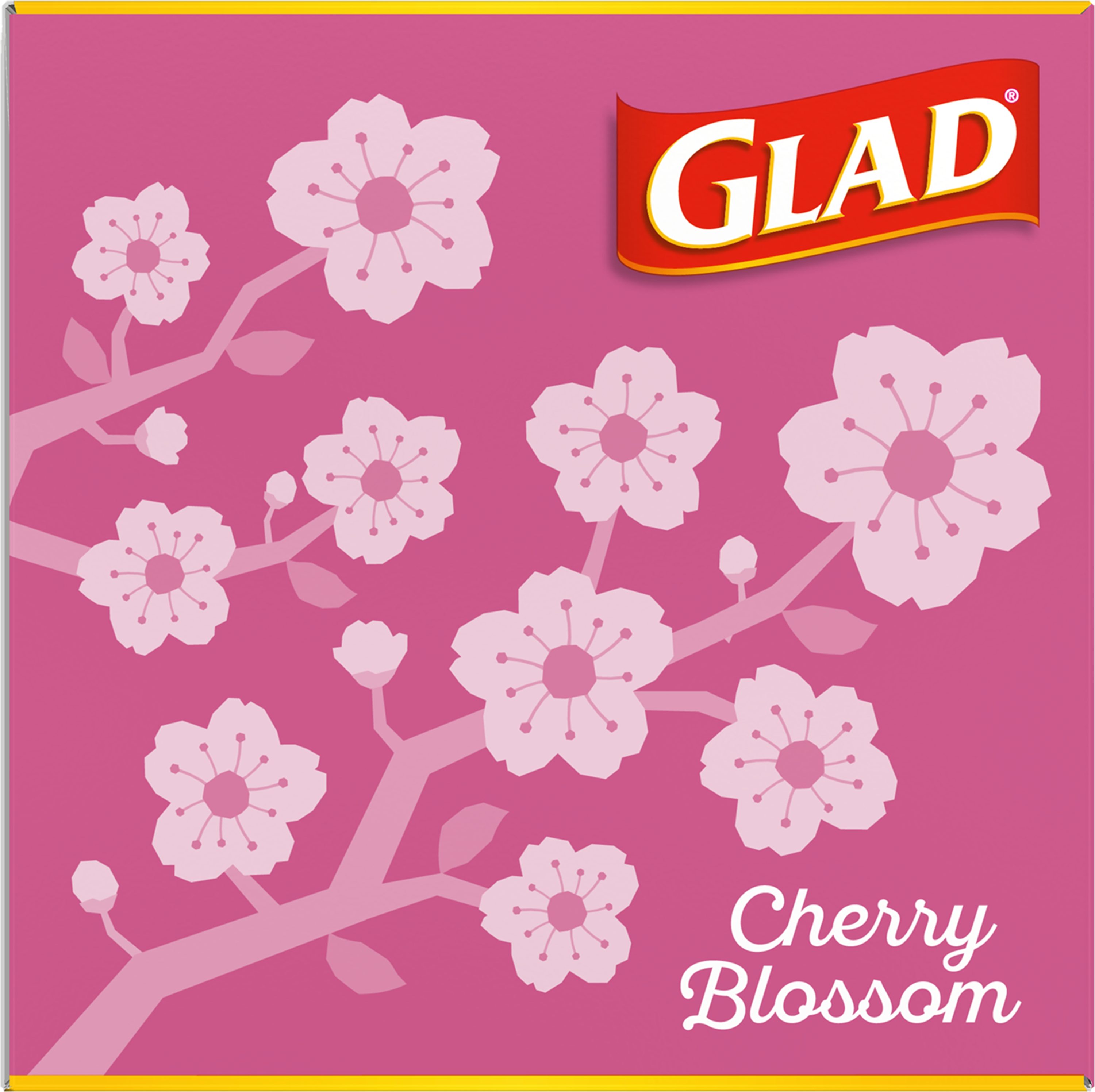 2022 Glad Force Flex Plus Print Ad, Cherry Blossom The Fragrance Kitchen  Trash