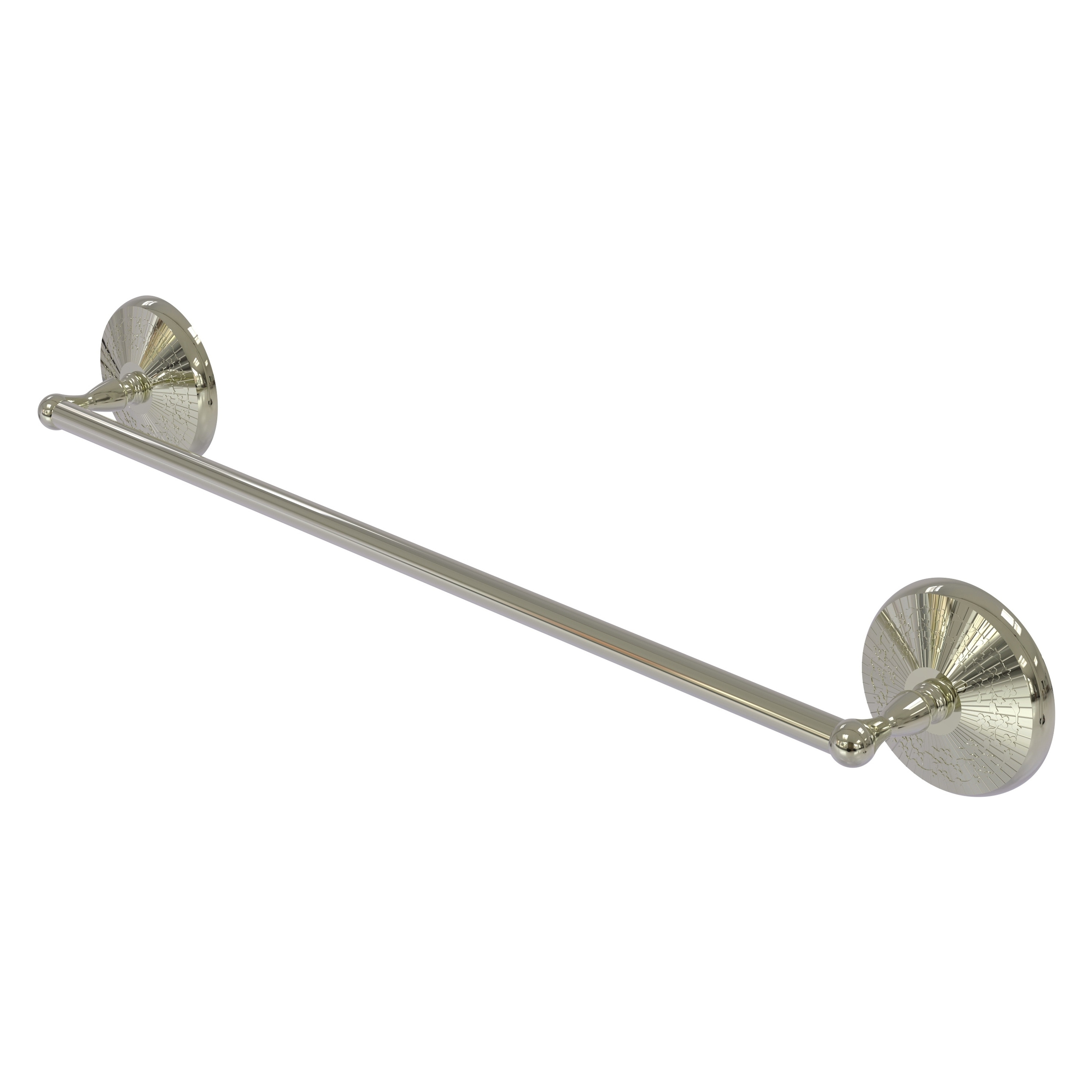 Allied Brass MC-31/18-PNI Monte Carlo 18-in Polished Nickel Wall mount Single Towel Bar