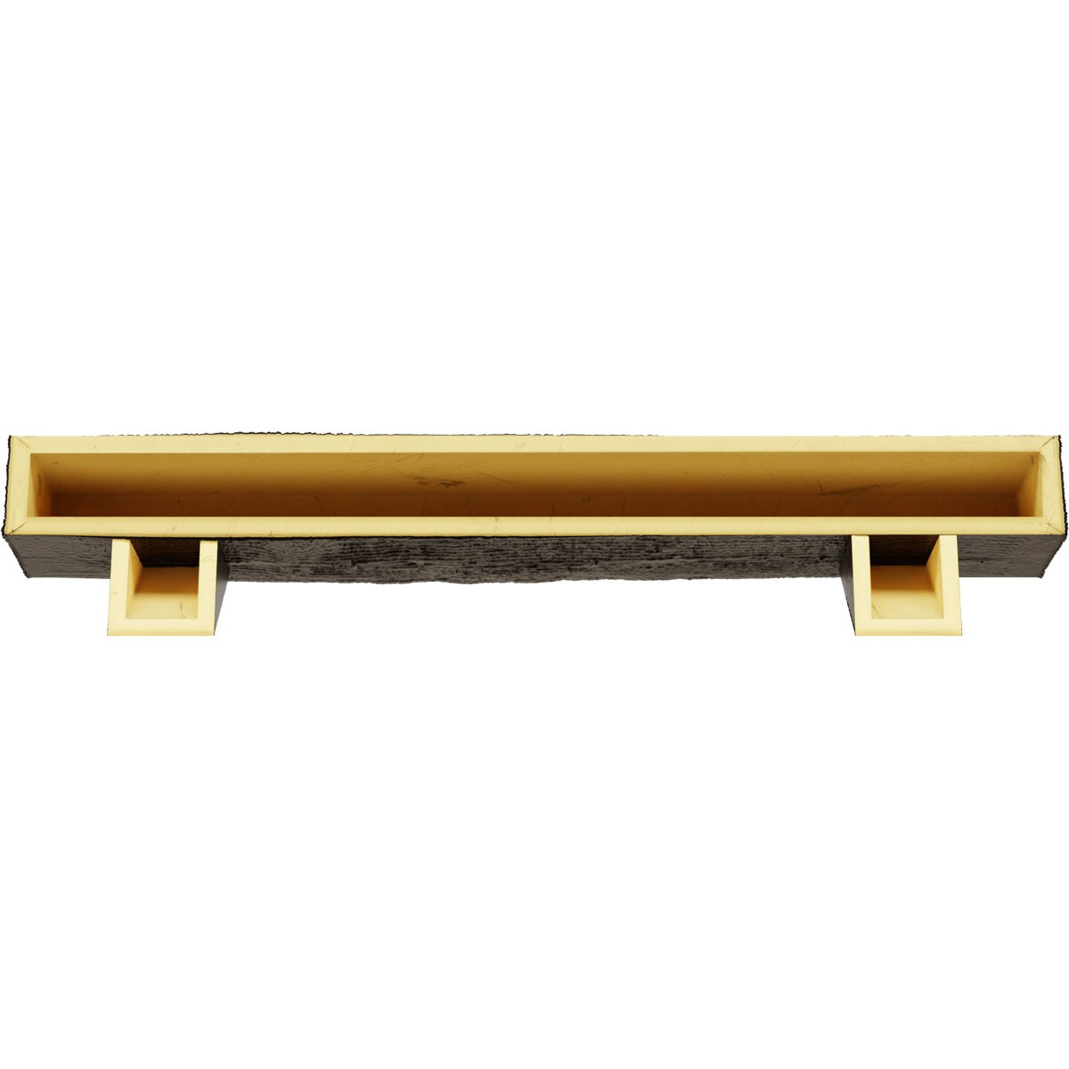 Ekena Millwork MANURS08X12X60BKZW Mantel-Shelves - View #5