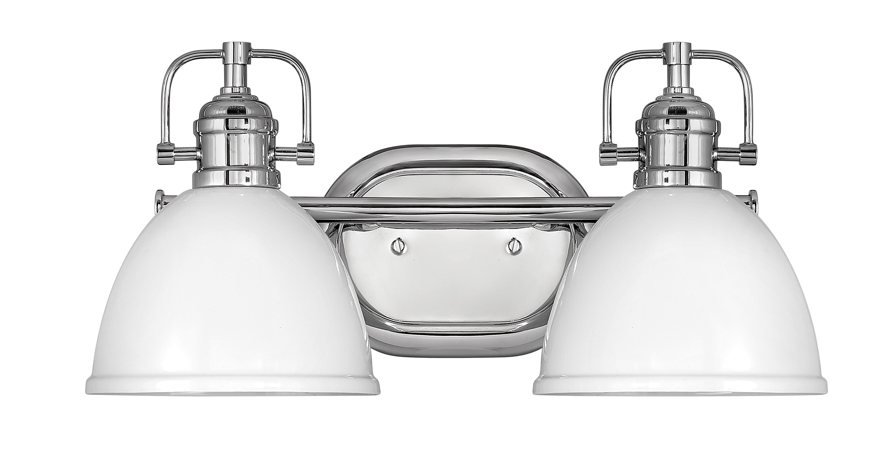Hinkley 5812CM Rowan 16-in 2 -Light Gloss Chrome Coastal Vanity light
