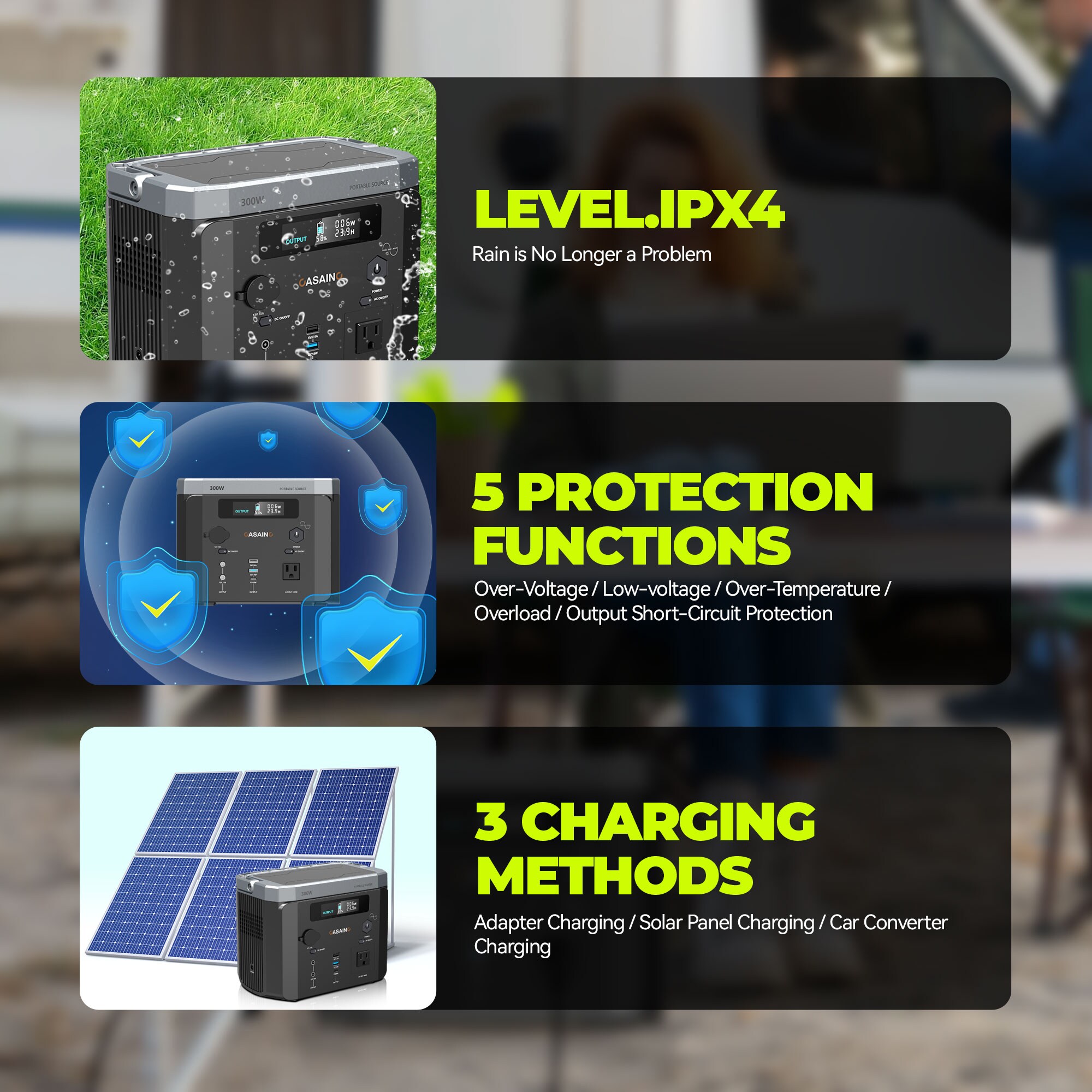 CASAINC WFEHAC-01-BL-2S Solar-Generators - View #7