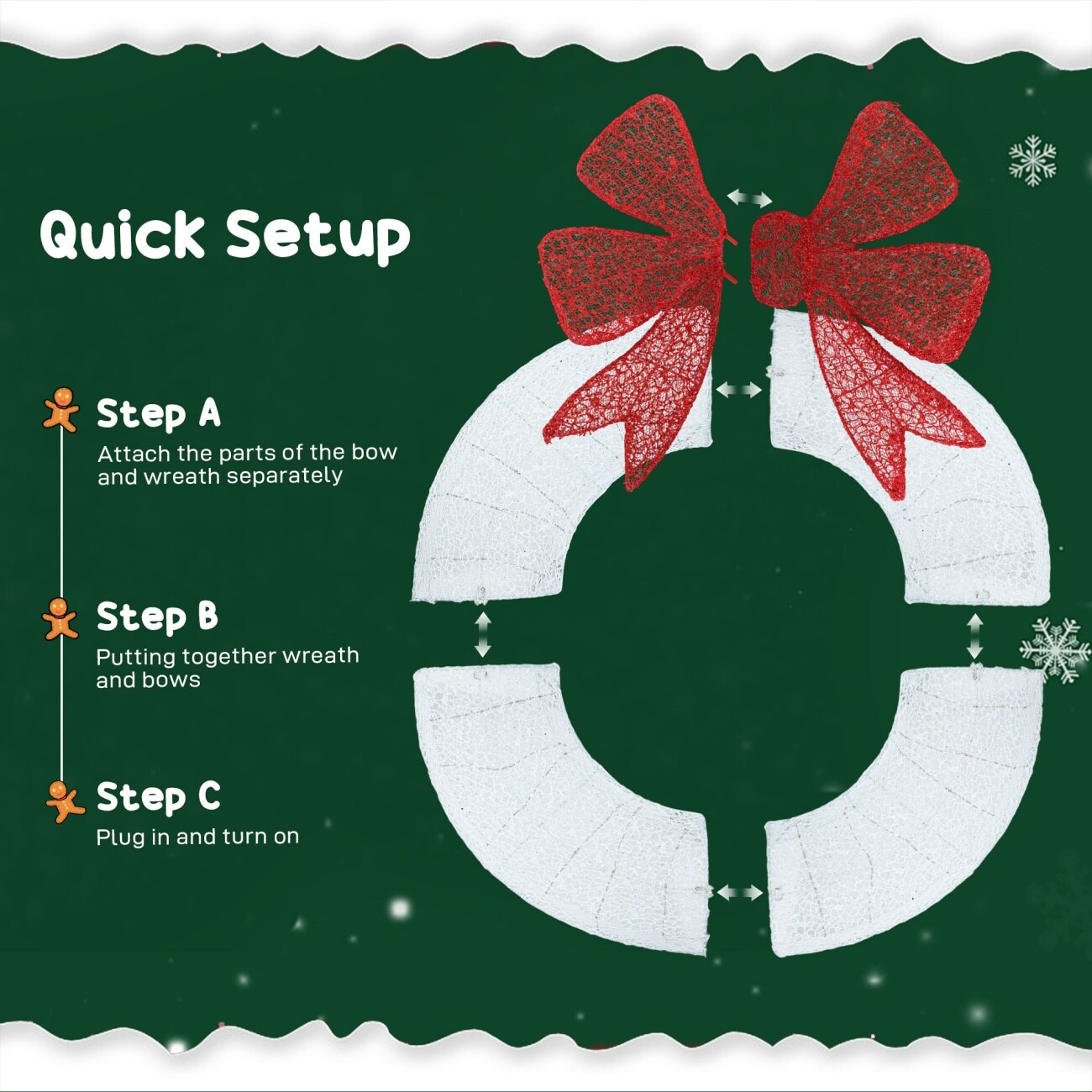 Vkoiyg AS-T1025-01-01308 Outdoor-Christmas-Decor - View #6