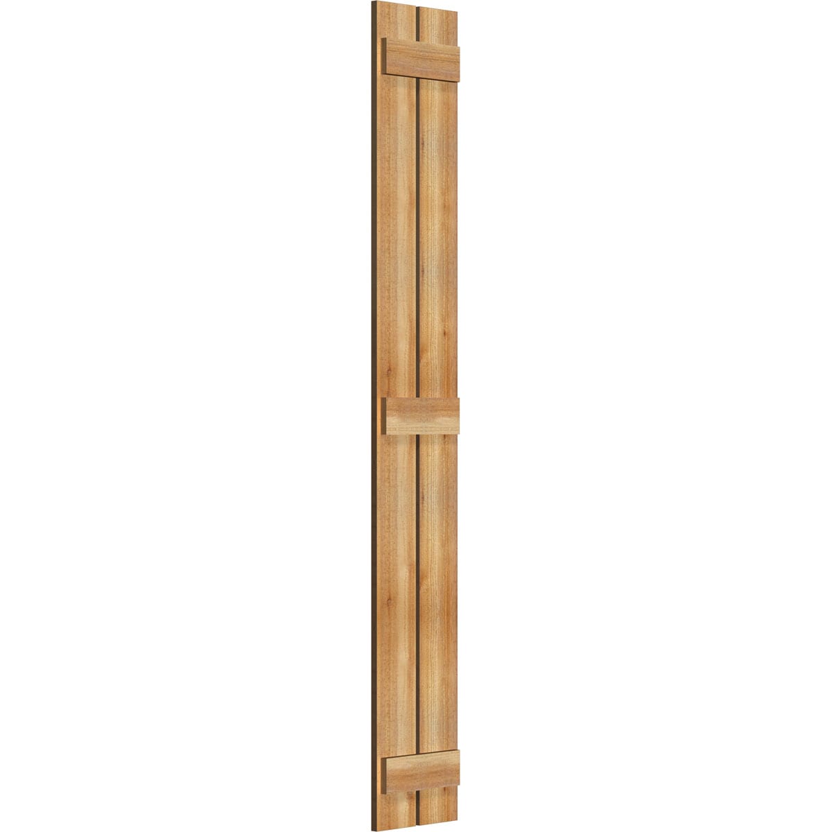 Rustic Western Red Cedar 78" Handcrafted Board-n-Batten Shutters