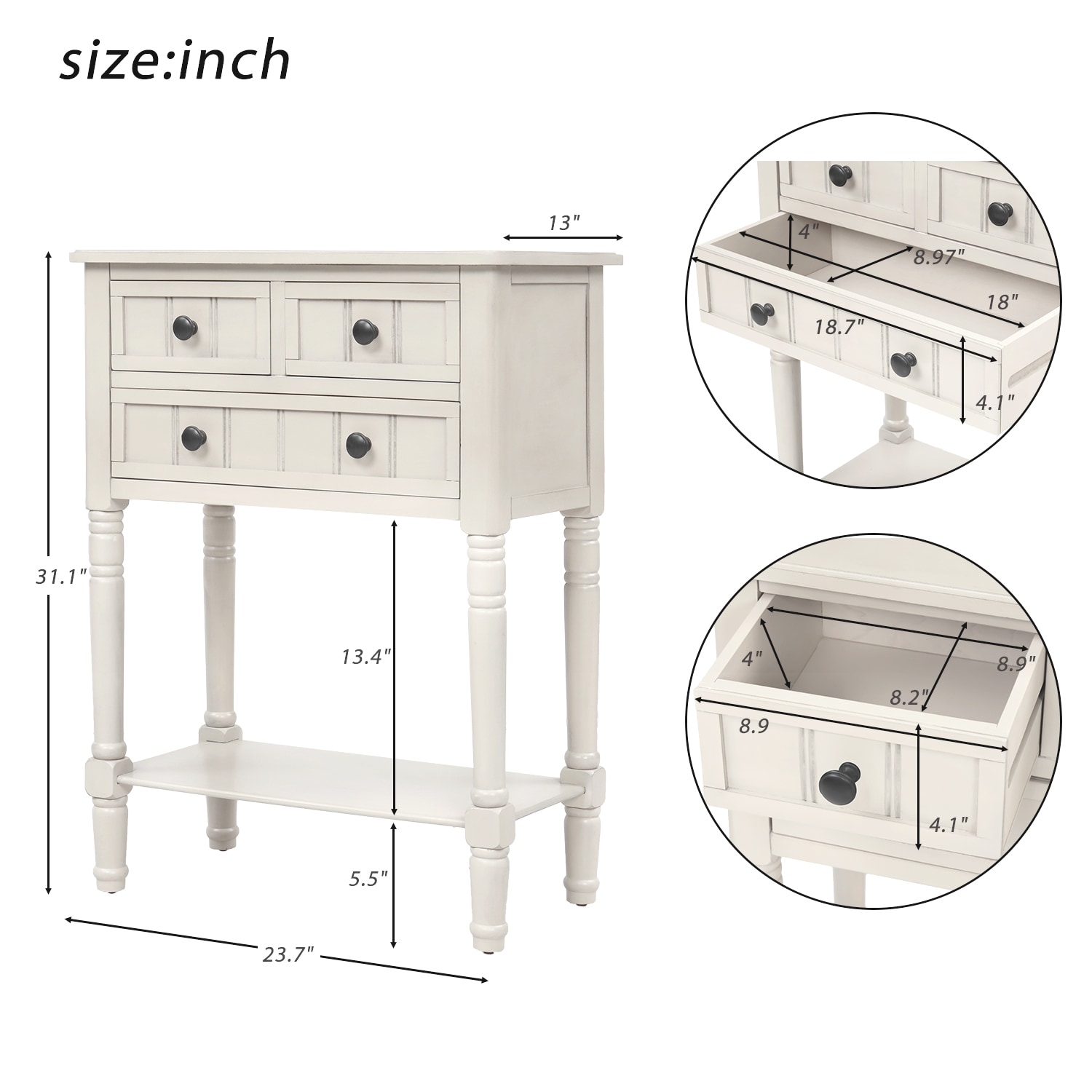 AHIOU HOME ZAAH-CT192646K Console-Sofa-Tables - View #11