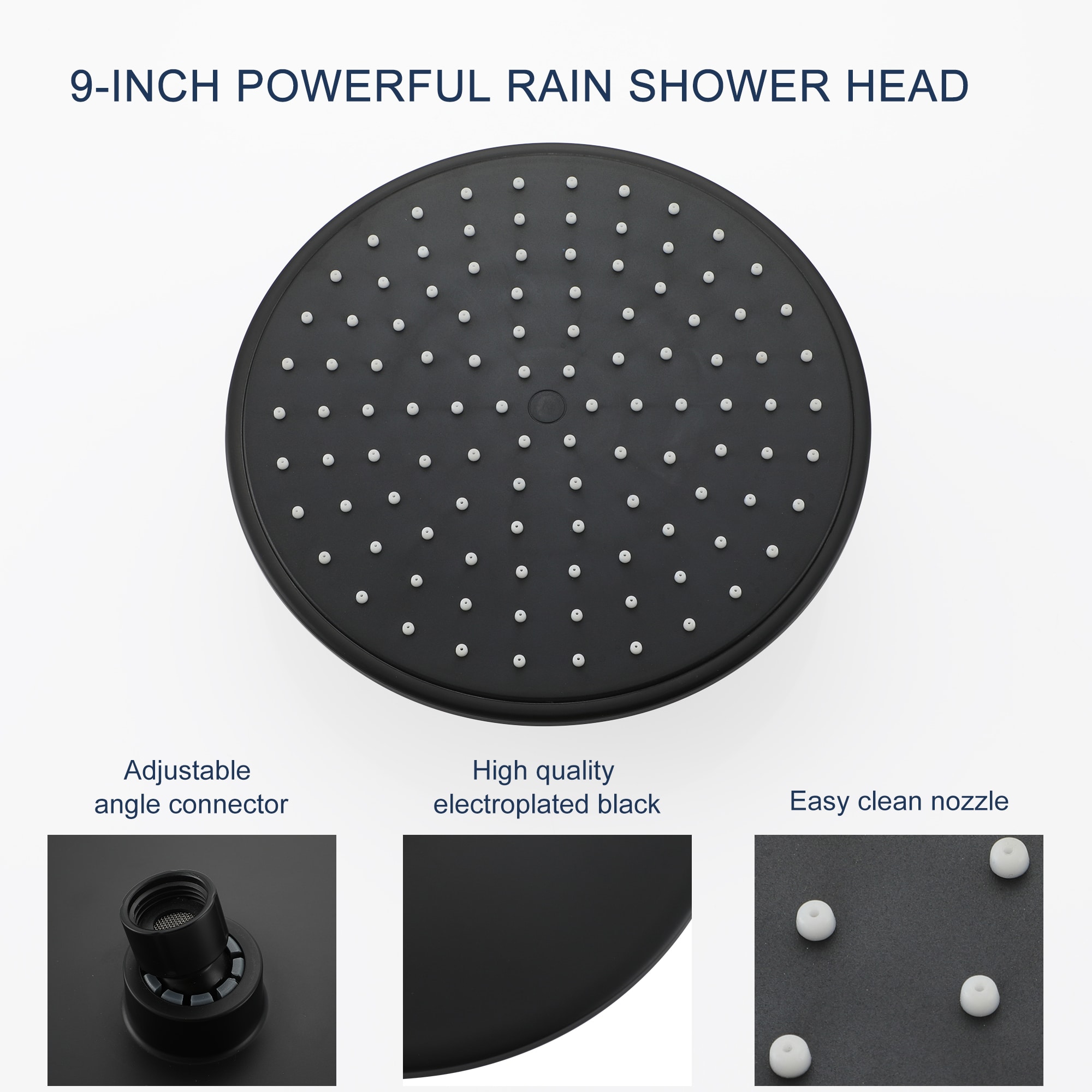 Clihome SMD-88013B-9 Showerhead-Bar-Panels - View #6