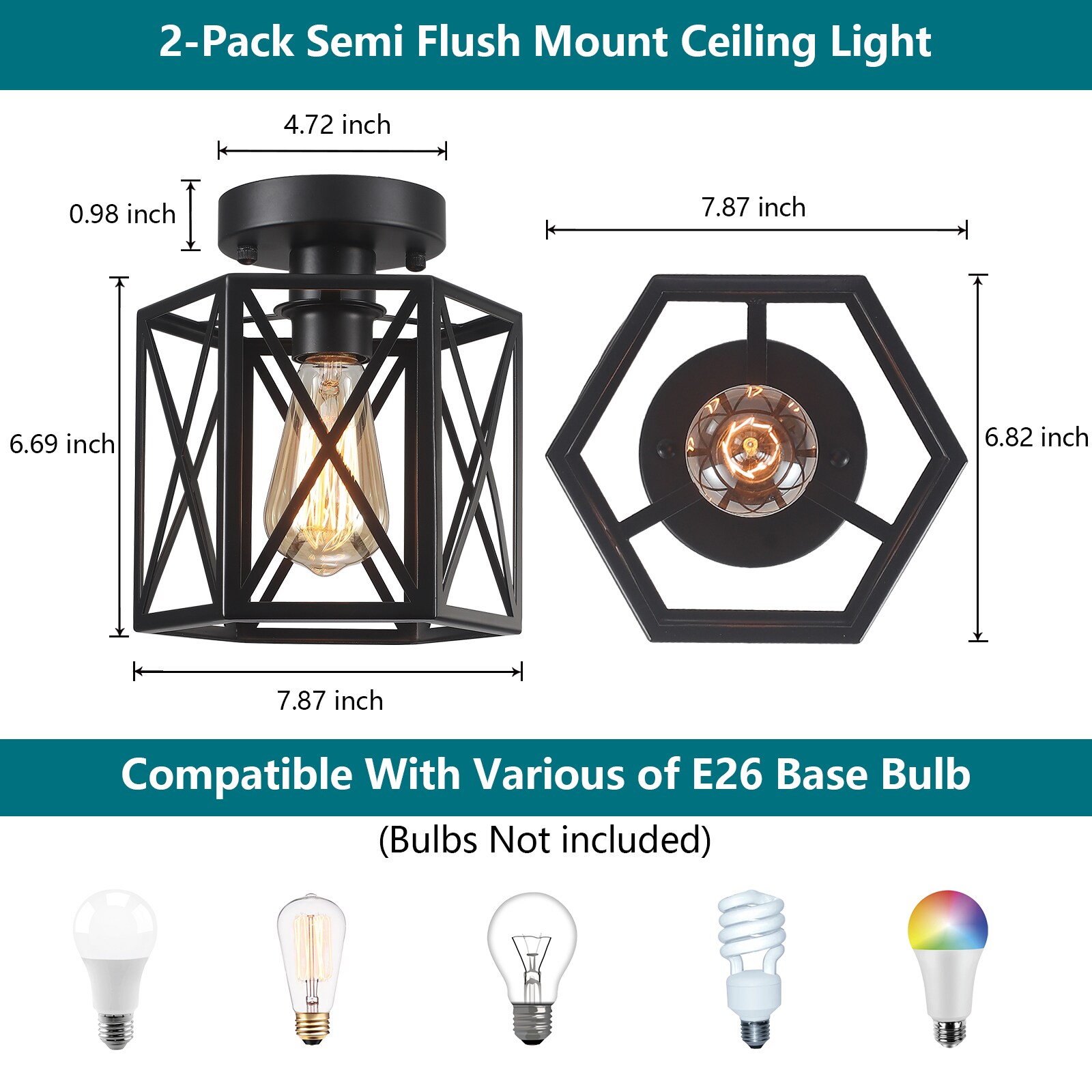 GZJunYo K-047 flushmounts - View #8