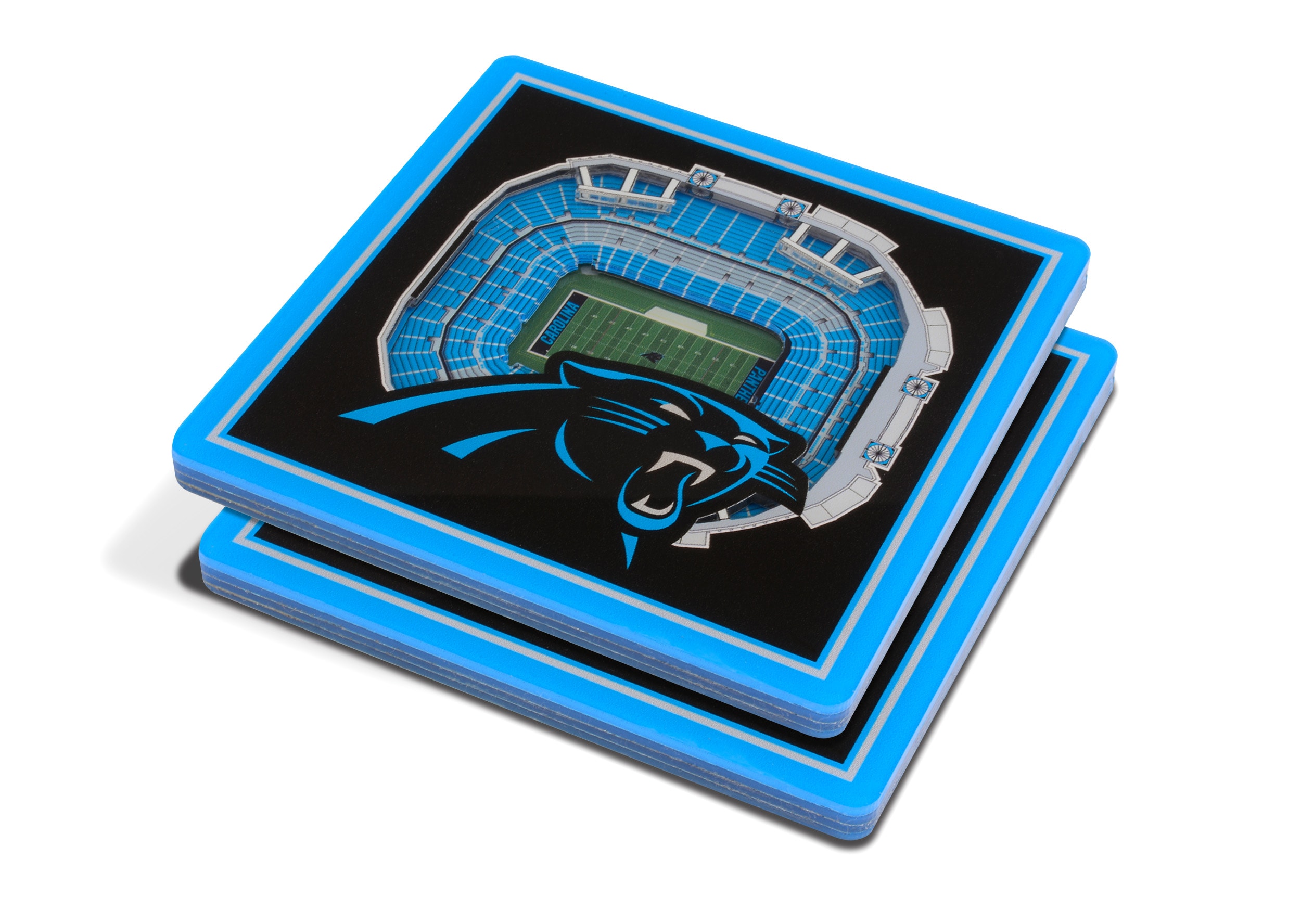 FANMATS NFL - Carolina Panthers 3D Color Emblem on Type III