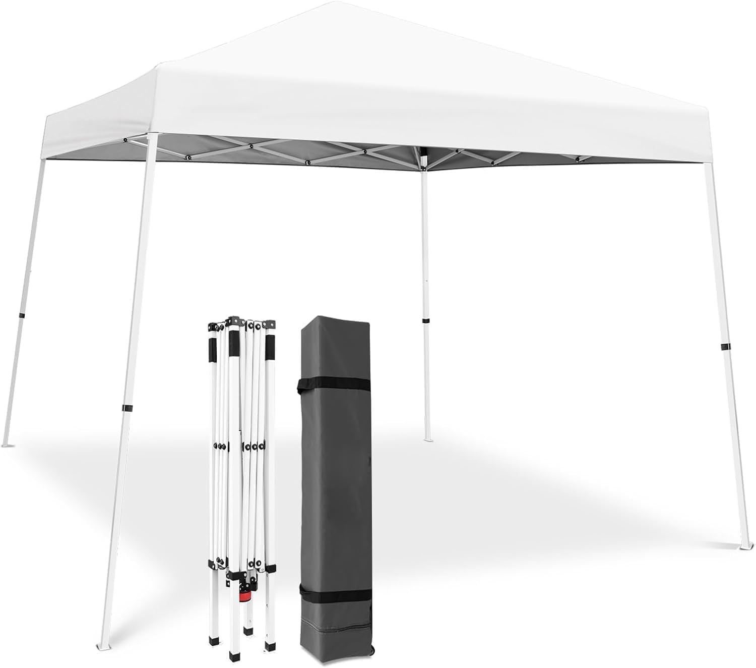 GarveeLife 10x10 ft Slant Leg Pop Up Canopy Portable Collapsible Canopy ...