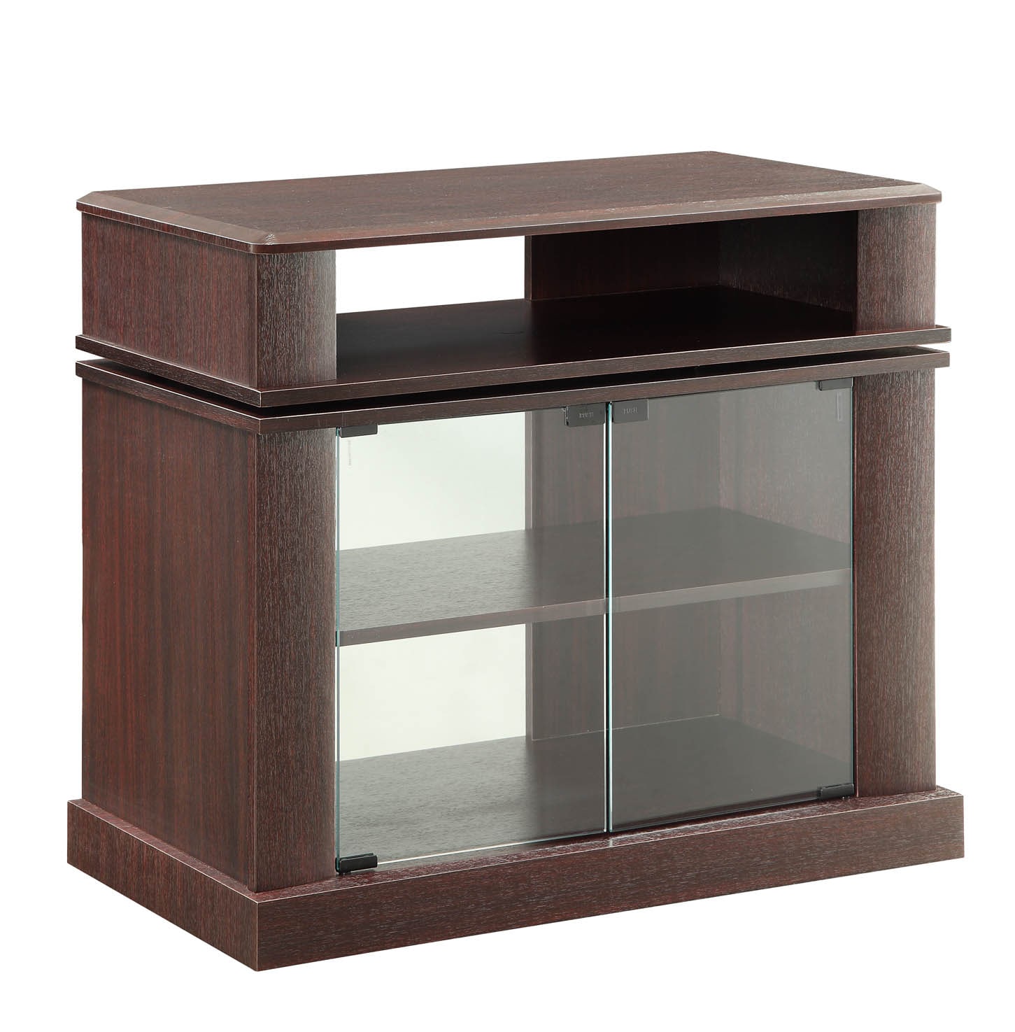 4D Concepts Transitional Cherry Tv Cabinet (Accommodates Under 32-in)