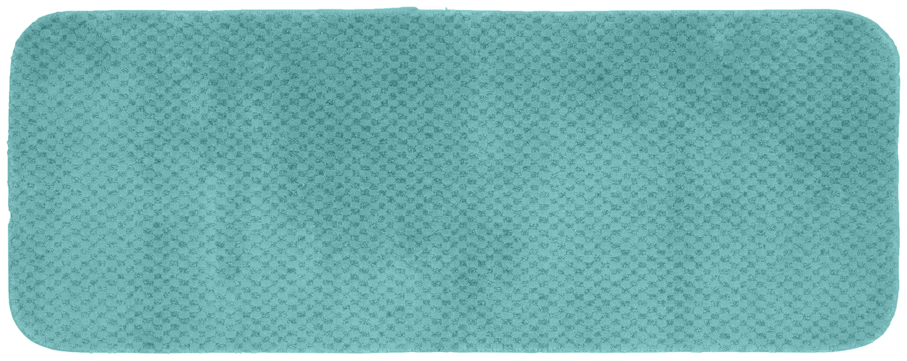 Garland Rug BA070W022060I6 Cabernet 22-in x 60-in Sea Foam Nylon Bath runner