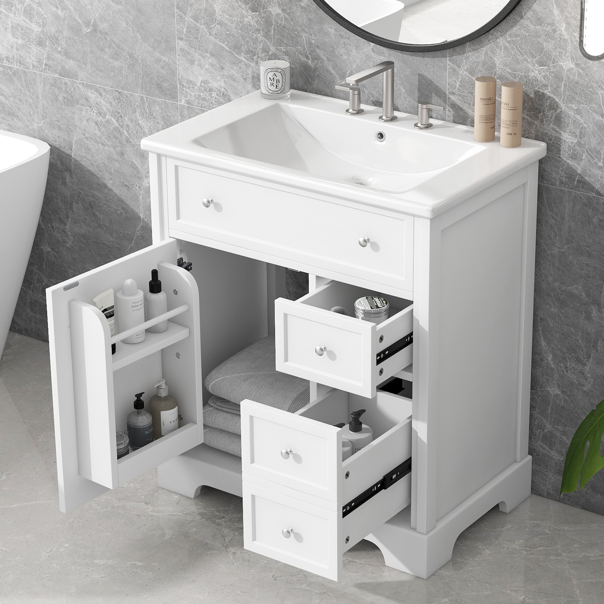 Siavonce FZB082S00008 Bath-Vanity-Combo - View #15