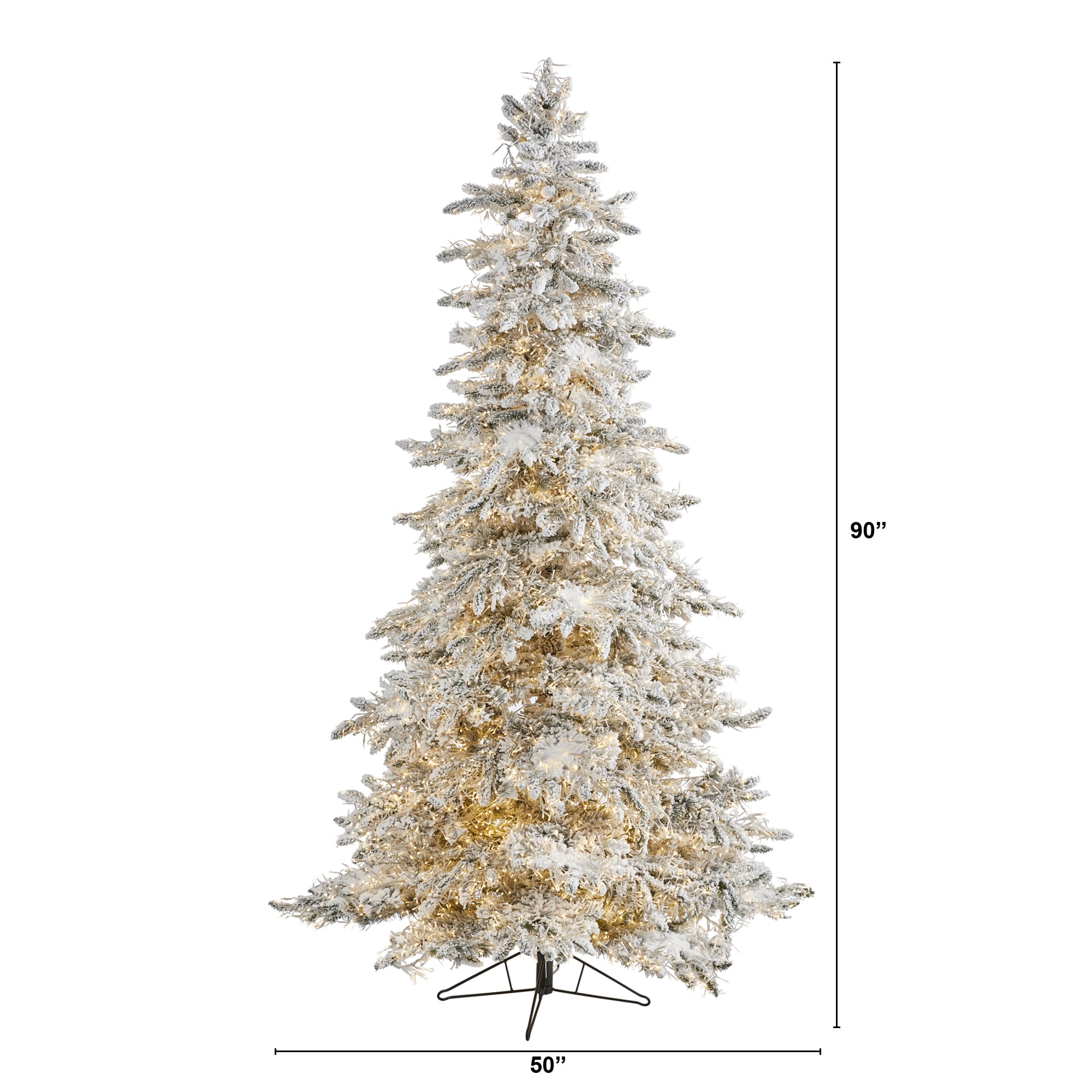 Nearly Natural T1568 Artificial-Christmas-Trees - View #3
