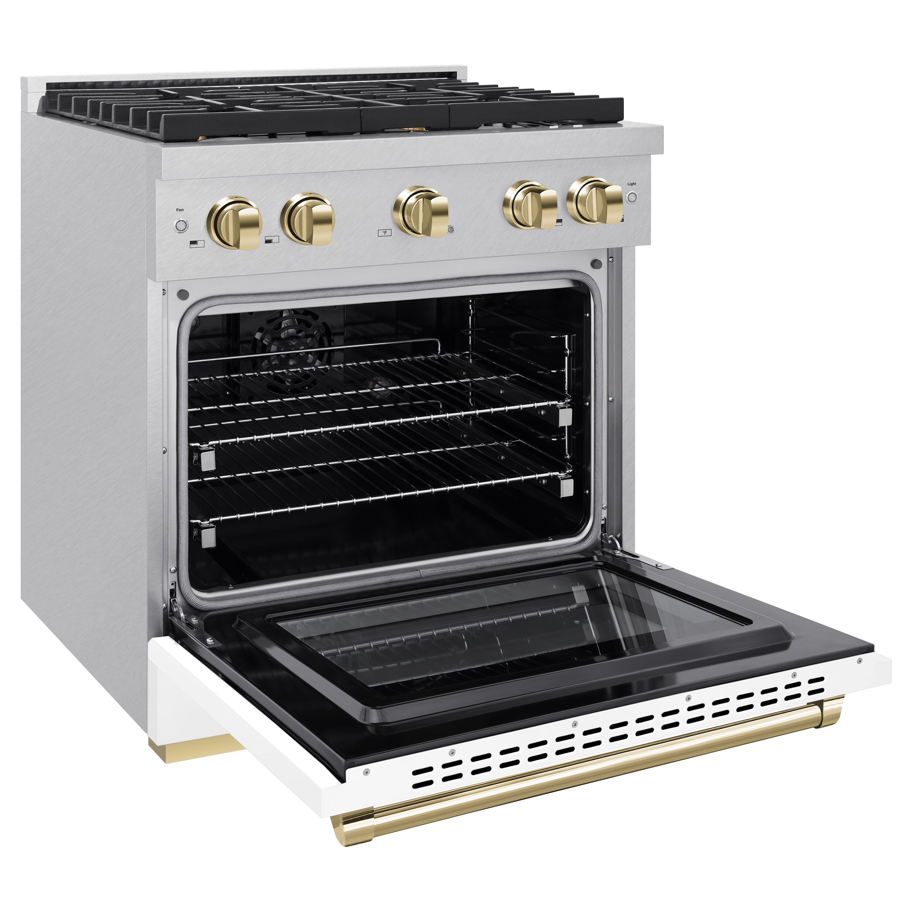 ZLINE KITCHEN & BATH SDRSZ-WM-30-G Dual-Fuel-Ranges - View #4