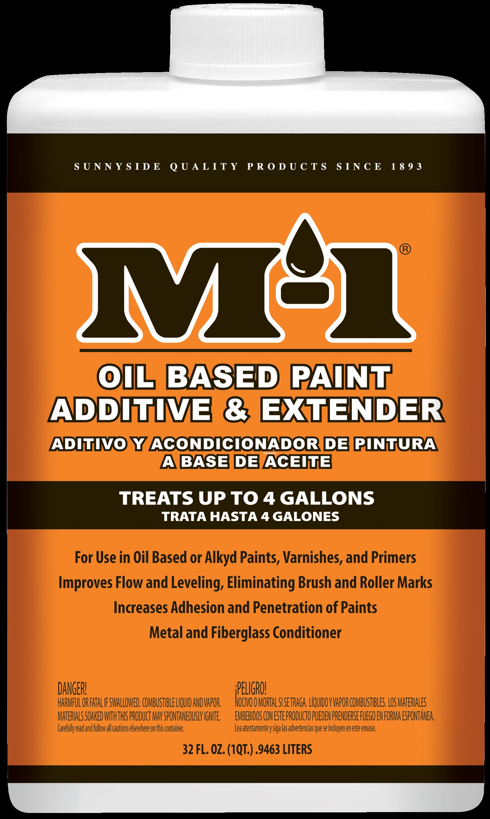 M-1 1 qt. Latex Paint Additive and Extender 70332M - The Home Depot