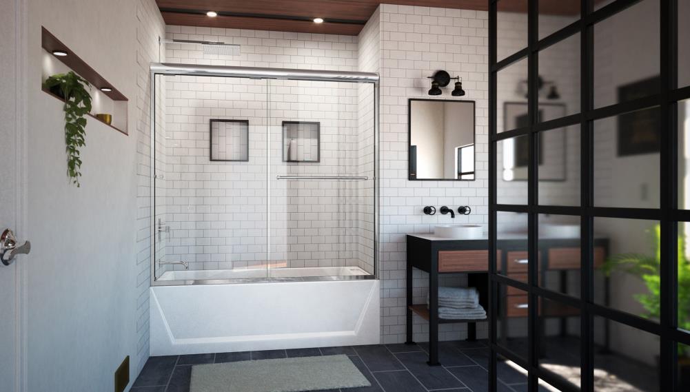 Arizona Shower Door ET56057CHCLL Bathtub-Doors - View #2