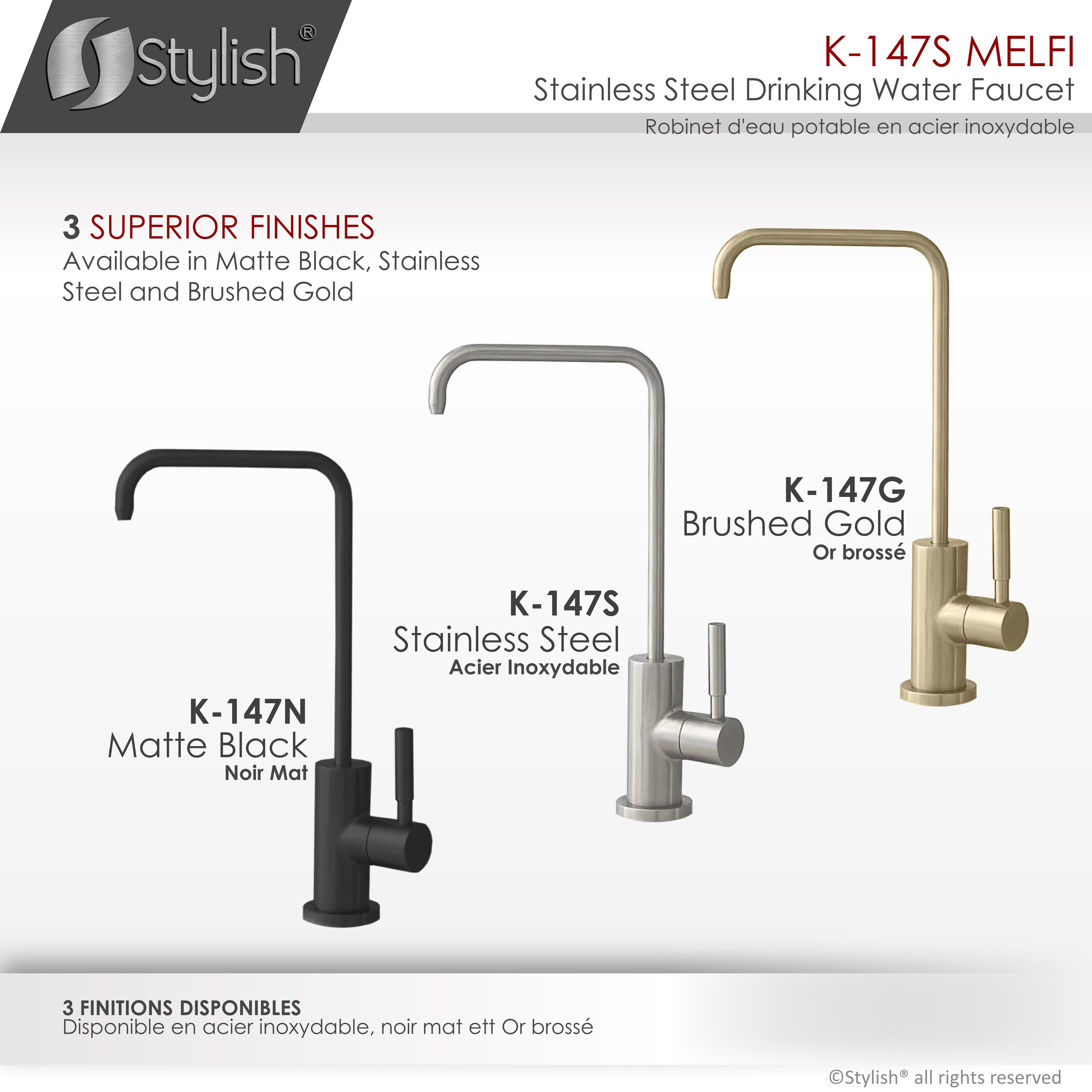 Stylish K-147S Kitchen-Faucets - View #7