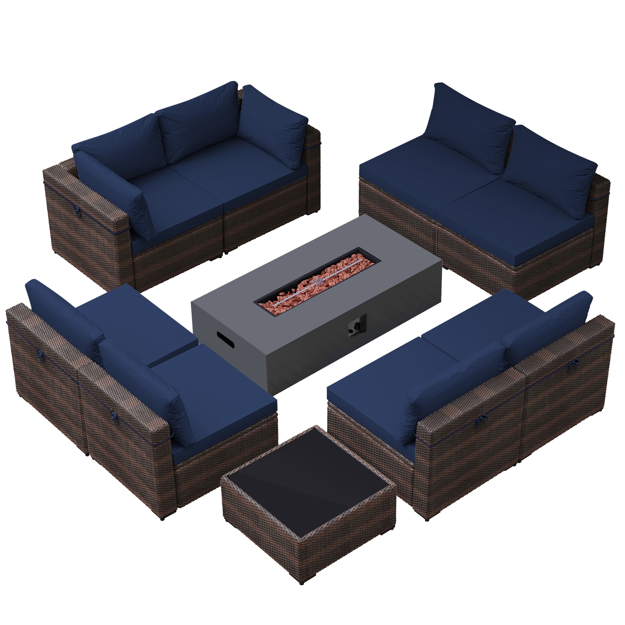 Patio Watcher LS-RT9-56MDK-B2 Patio-Conversation-Sets - View #2