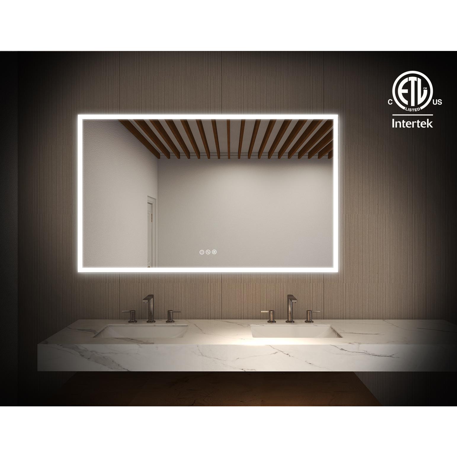 Bayfeve BFKF-6036C4-MIR Framed-Bath-Mirrors - View #3