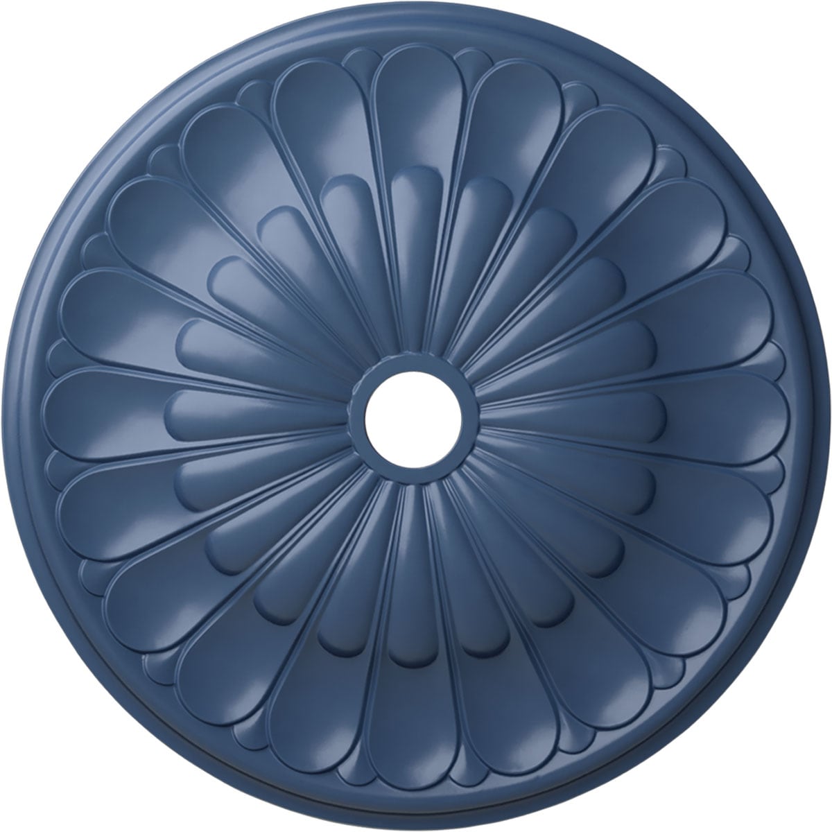 Ekena Millwork CM31GOAMF Gorleen 31.625-in W x 31.625-in L Painted Americana Polyurethane Whole Ceiling Medallion