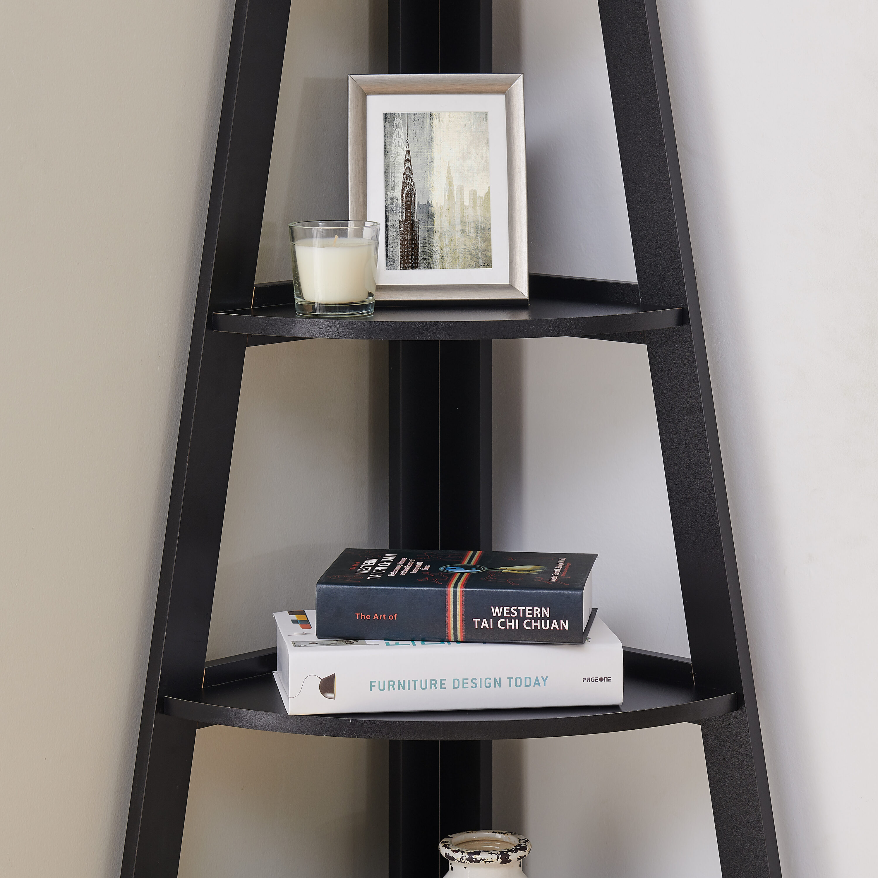 Danya B. BQ0279BK Free-Standing-Shelving - View #3