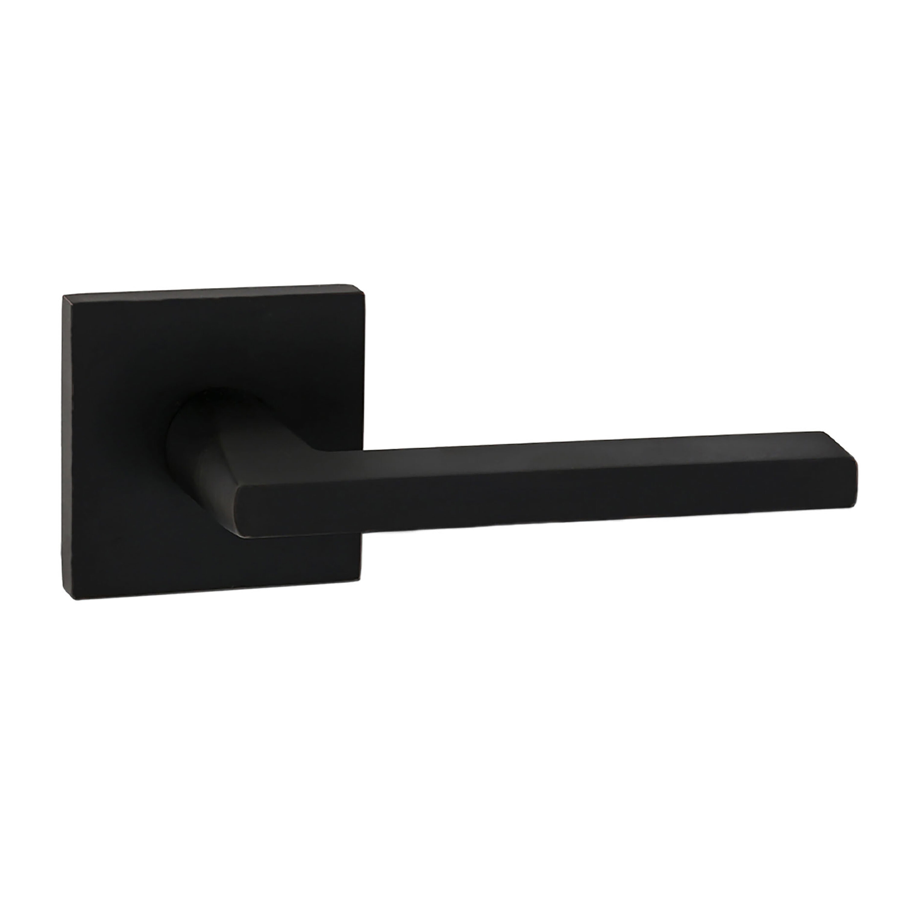 Delaney Hardware BV333724 Bravura Matte Black Exterior No deadbolt Dummy door knob Single pack