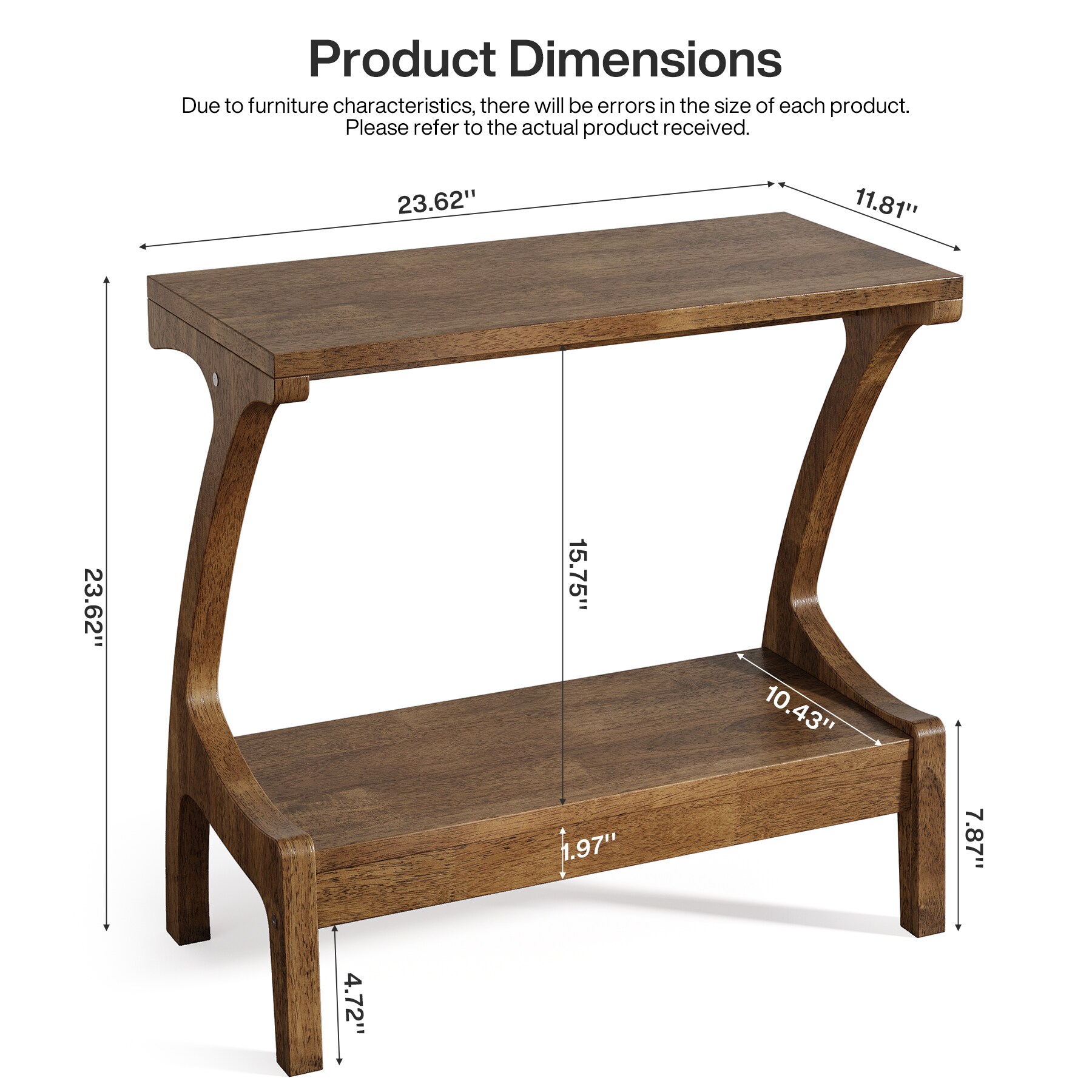 Tribesigns LWCLL-JW1114 End-Tables - View #11
