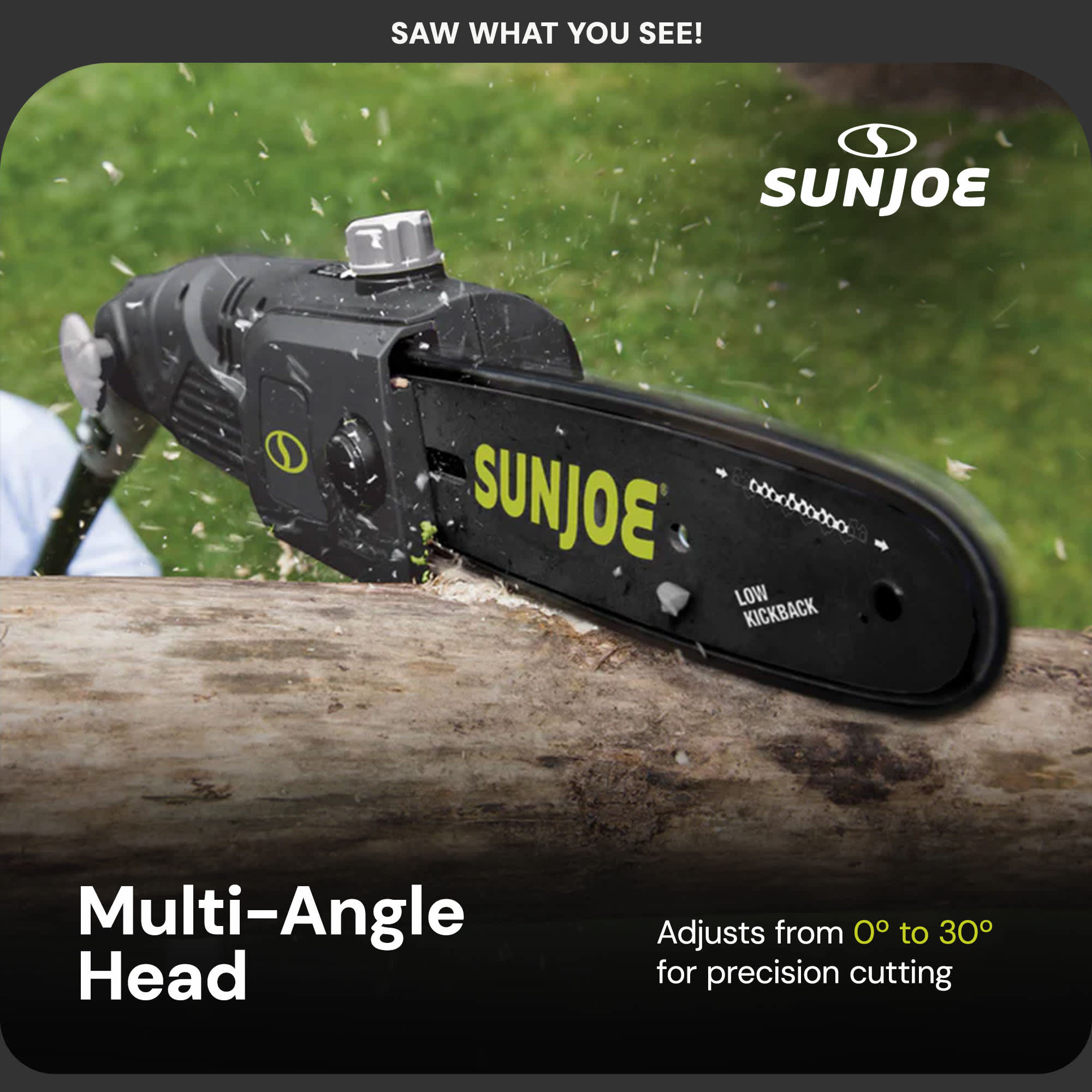 Sun Joe 77514 Cordless-Chainsaw - View #4