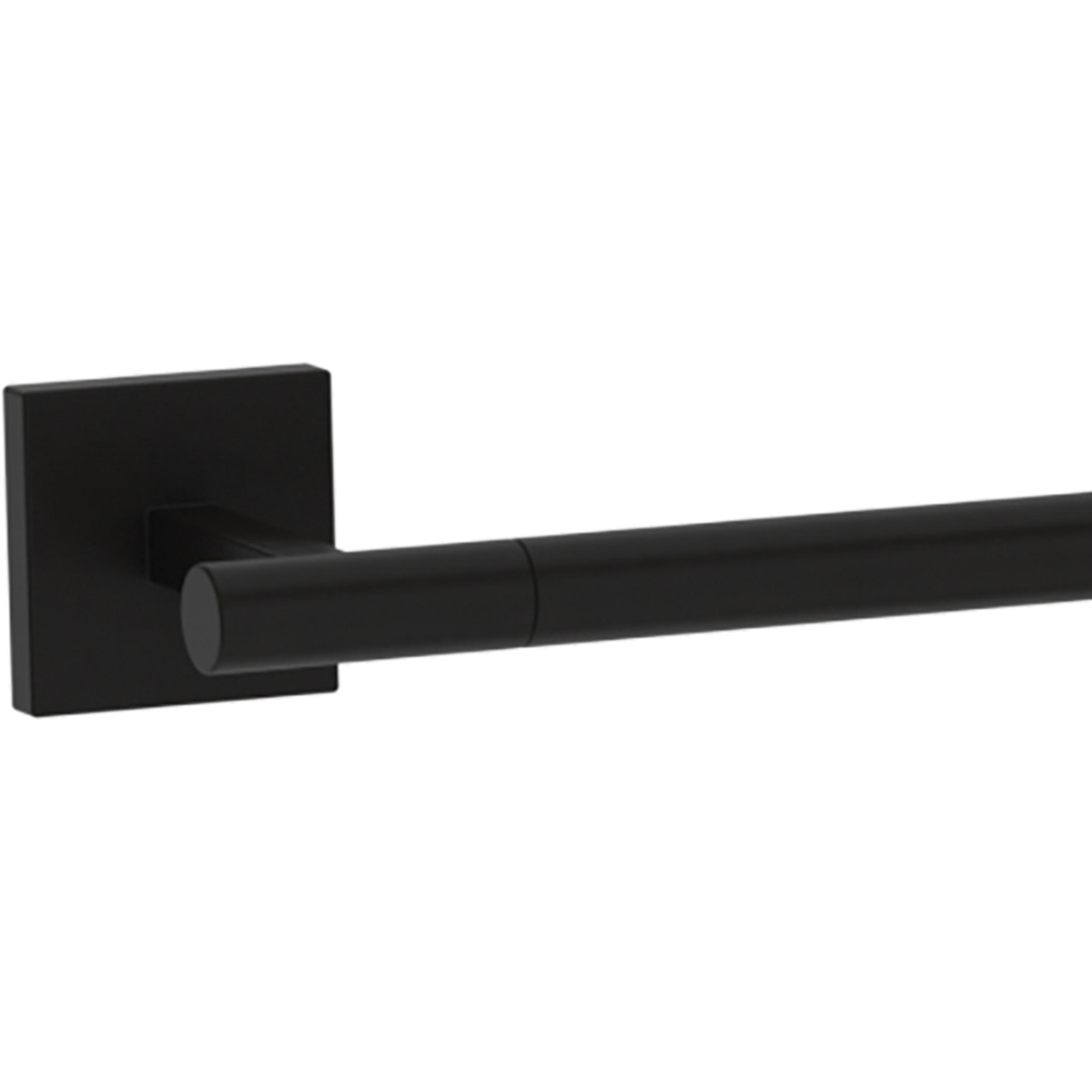 Nash Matte Black 4-Piece Bathroom Hardware Set