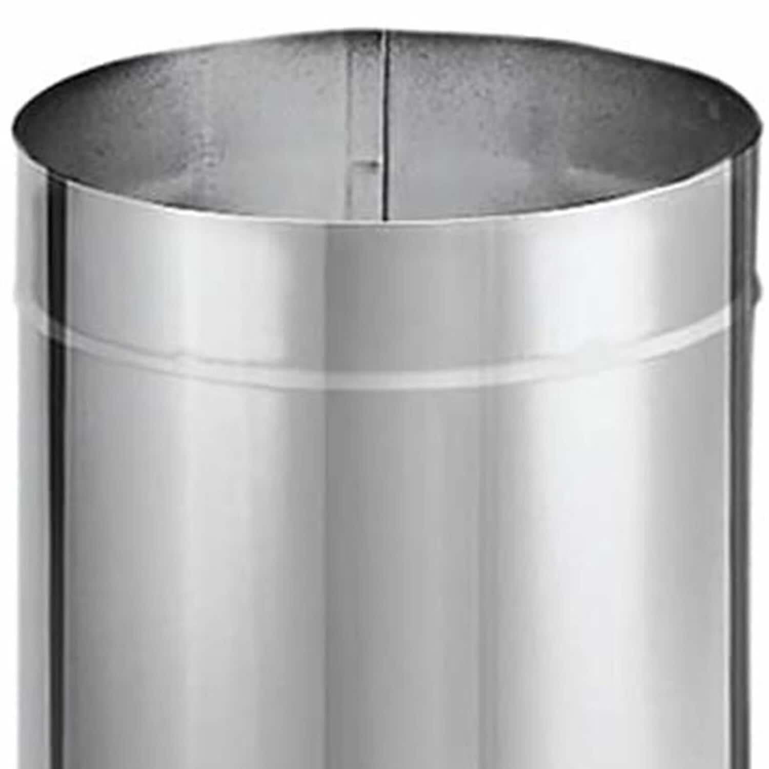 DuraVent 48 In L X 8 In Dia Stainless Steel Stove Pipe In The Stove   65685188 