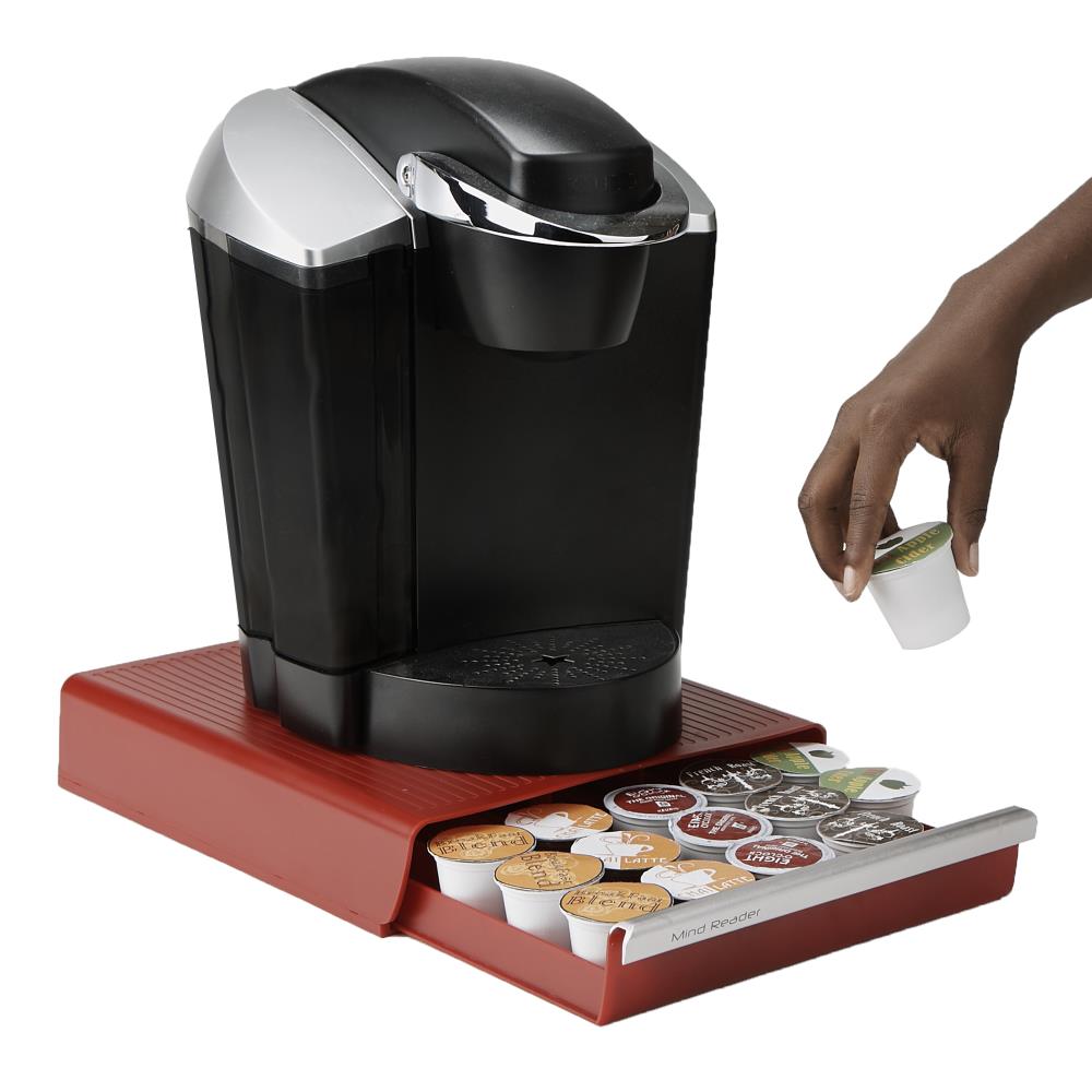 KKC Coffee Station Organizer, K Cup Coffee Pods Holder with Drawer