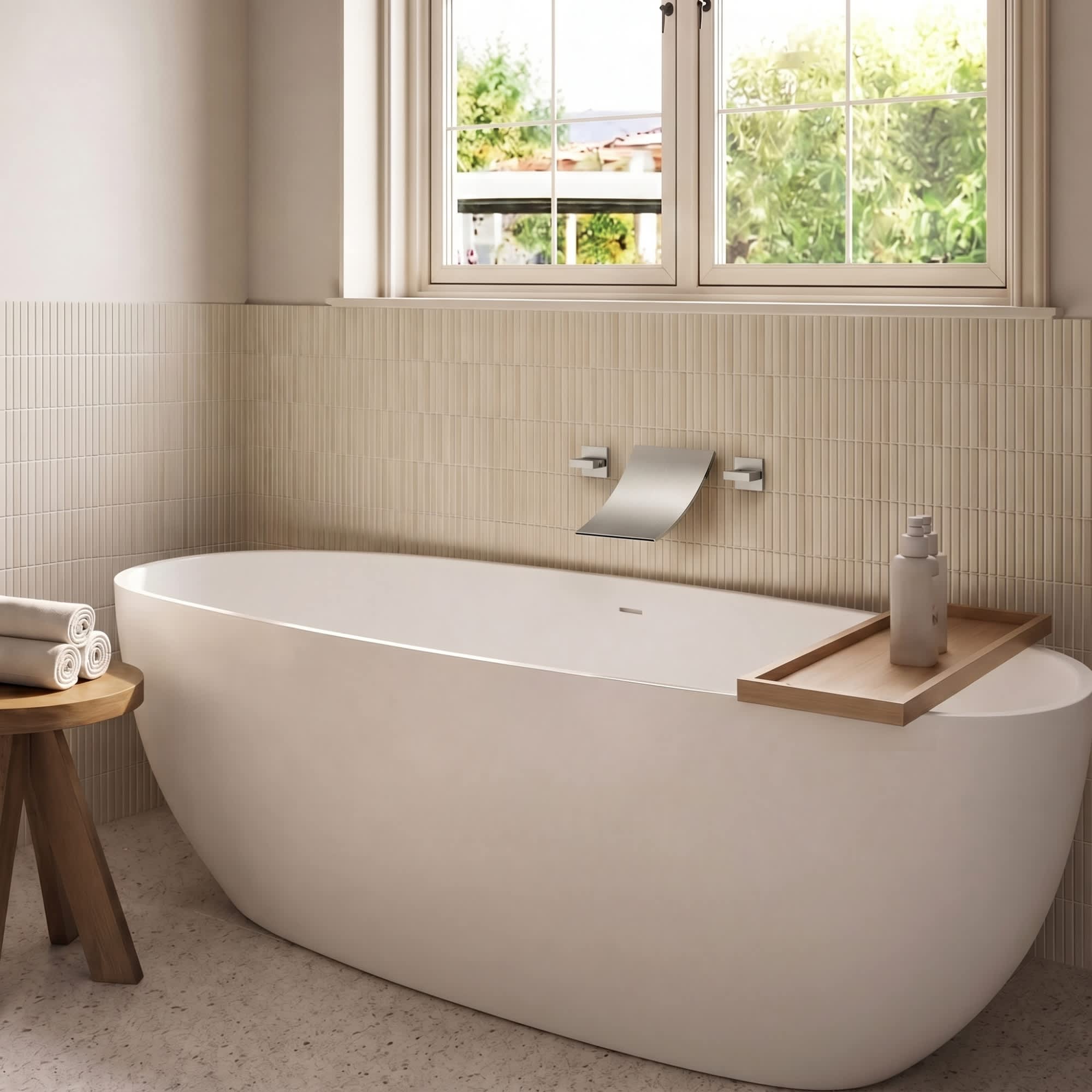 EVERSTEIN SFS-1108-NK Roman-Tub-Faucets - View #3