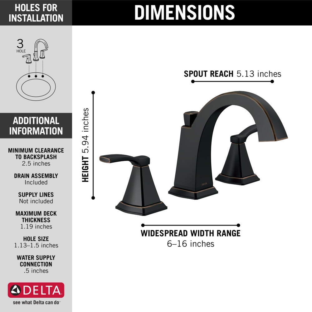 Delta 35768LF-OB Lavatory-Faucets - View #8