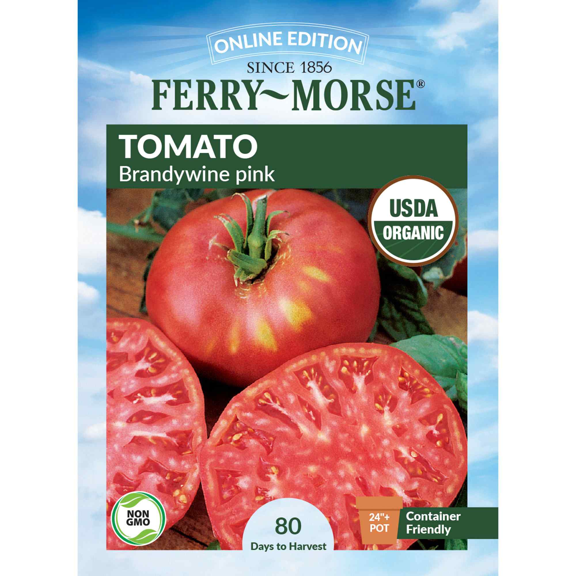 Ferry-Morse LC25.1426 Organic Tomato Seeds 300 Milligram(s)