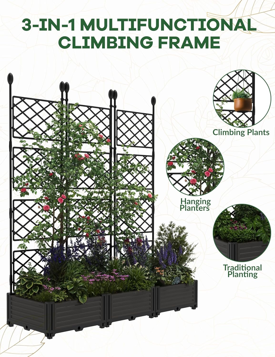GarveeLife JJJ87-JJ1037 Raised-Planter-Boxes - View #3