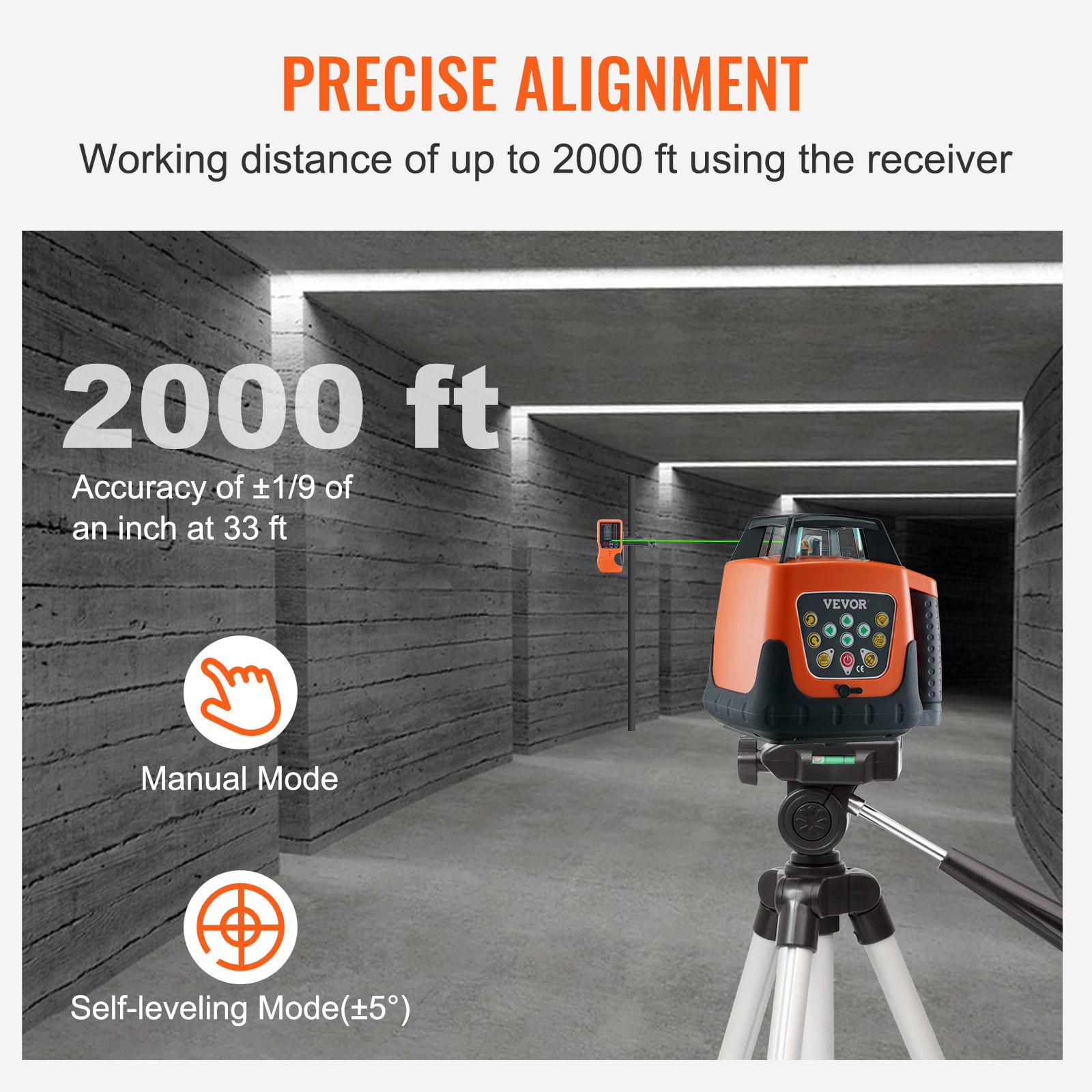 VEVOR XZJG2000FT20MVEDLV1 Laser-Level - View #8