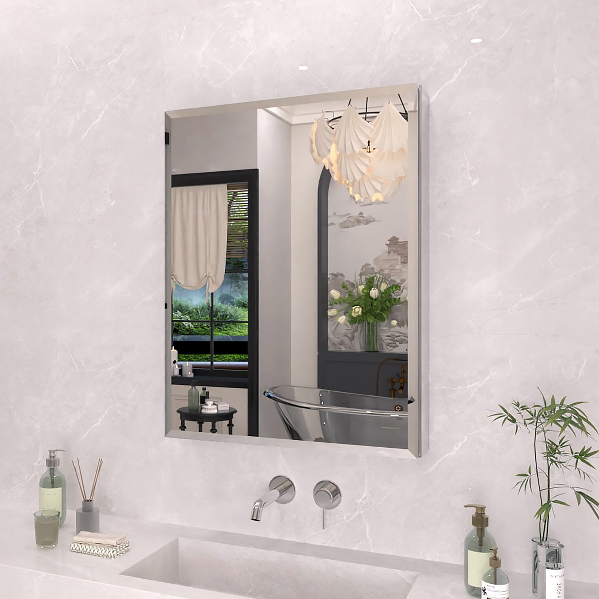 TaiMei MMC2330-SA Bathroom-Medicine-Cabinets - View #2