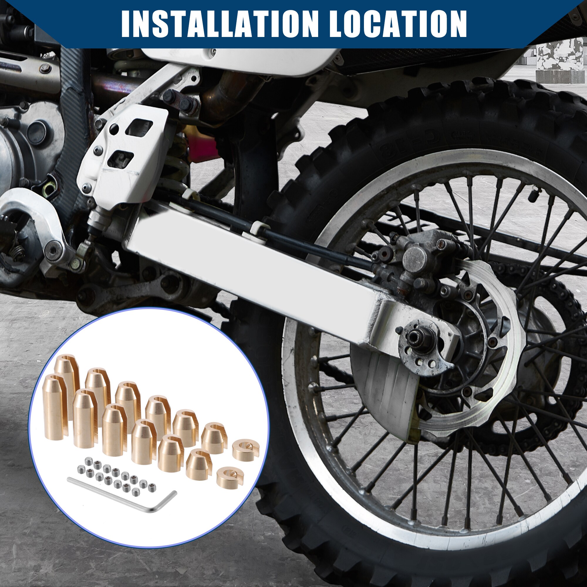 Unique Bargains S26012600UX1093 Ope-Wheels-And-Tires - View #2