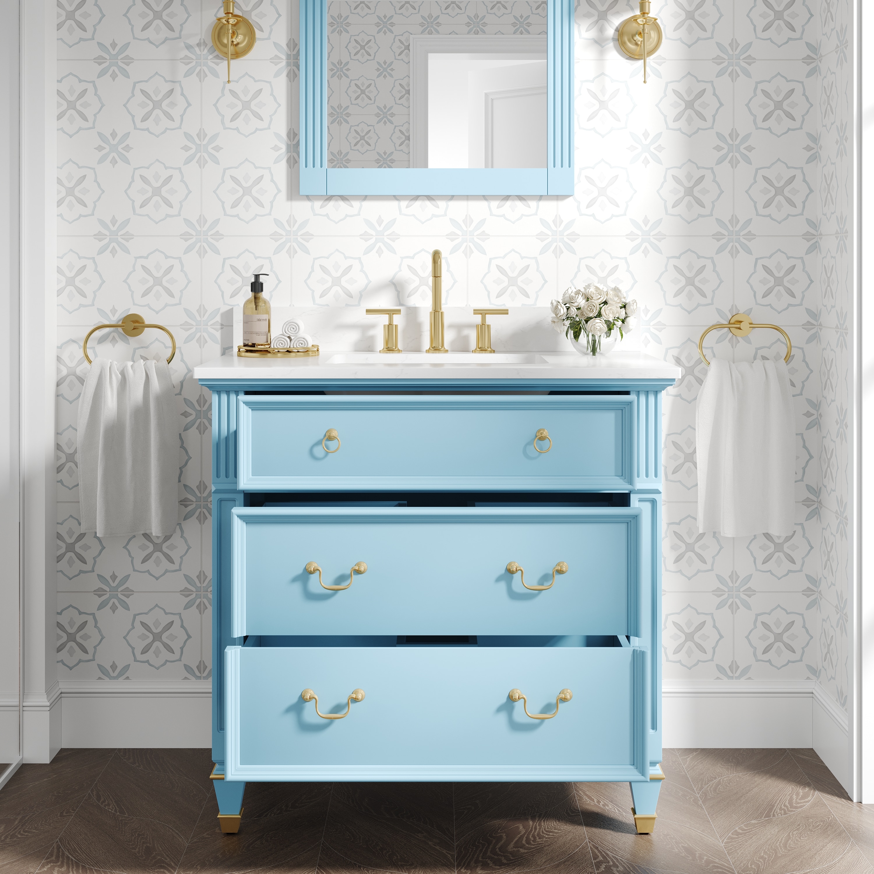 Forclover MF02-36CB Bath-Vanity-Combo - View #7