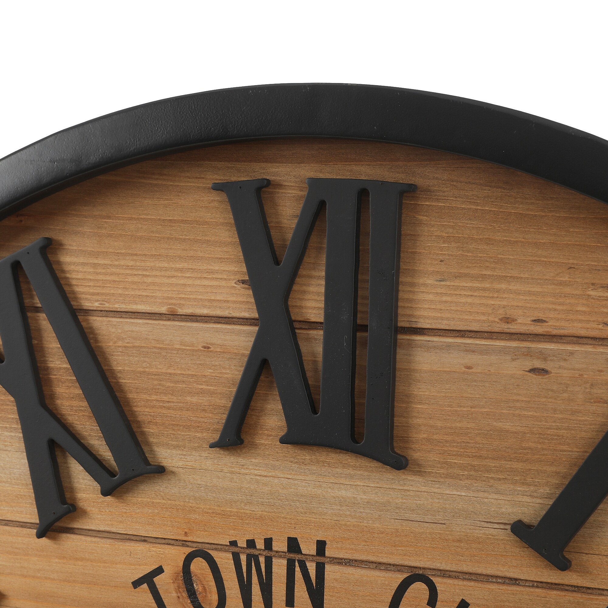 LuxenHome WHA1099 Indoor-Outdoor-Clocks - View #4