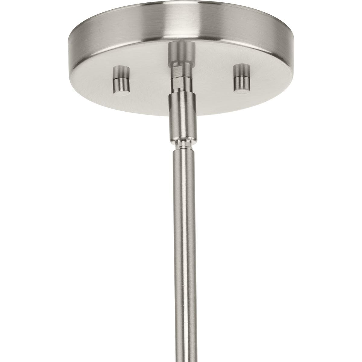 Haas Brushed Nickel 6-Light Chandelier with Opal Glass Globes