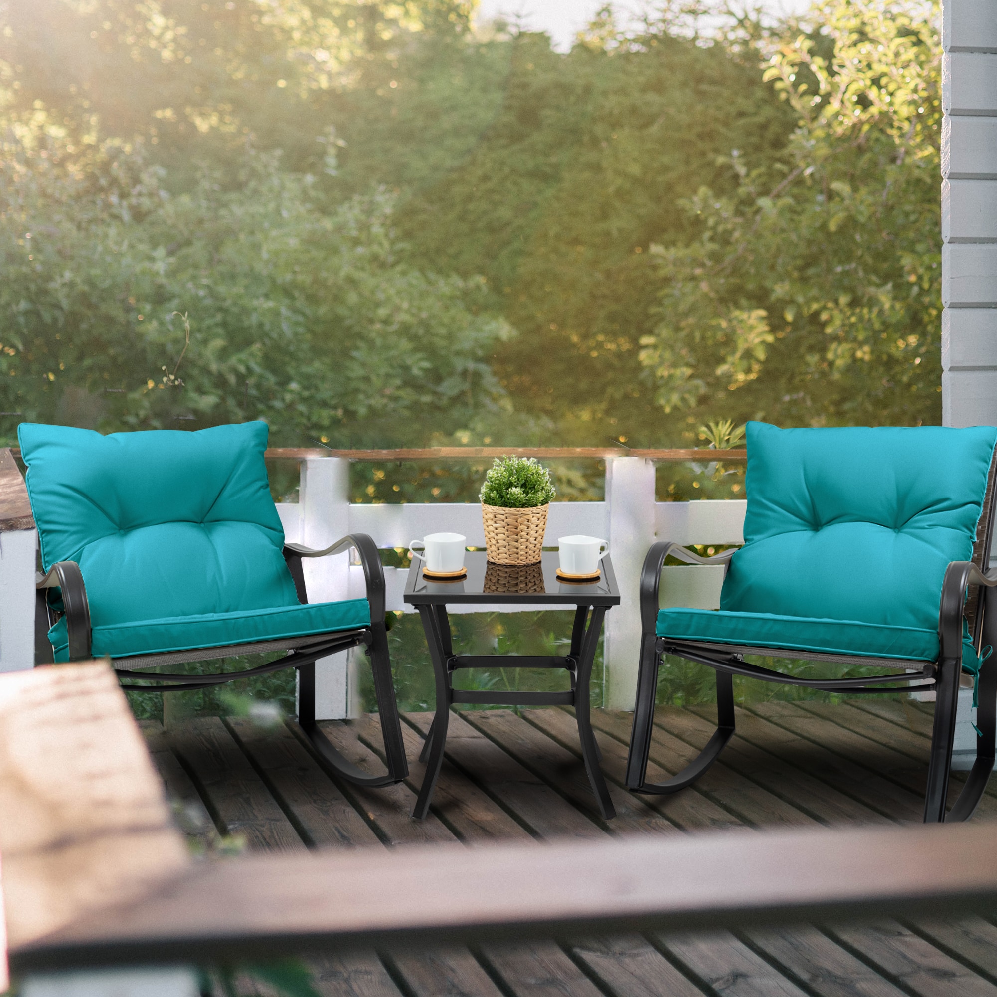 Kozyard KZF606BLU Patio-Conversation-Sets - View #3