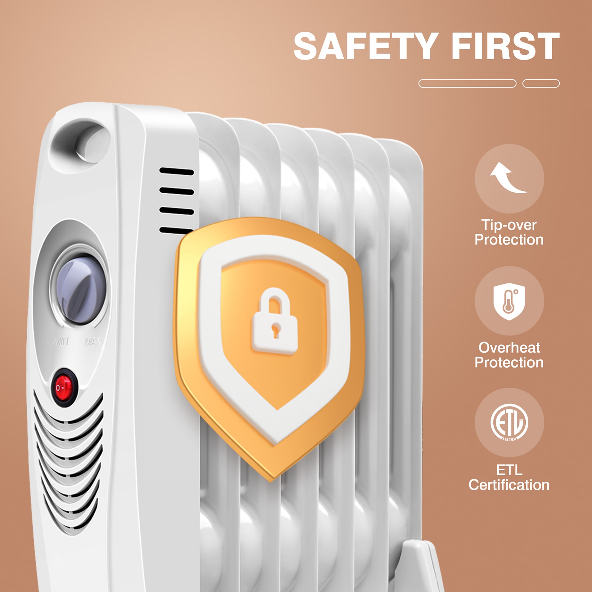 Costway SWL00034 Portable-Electric-Heat - View #6