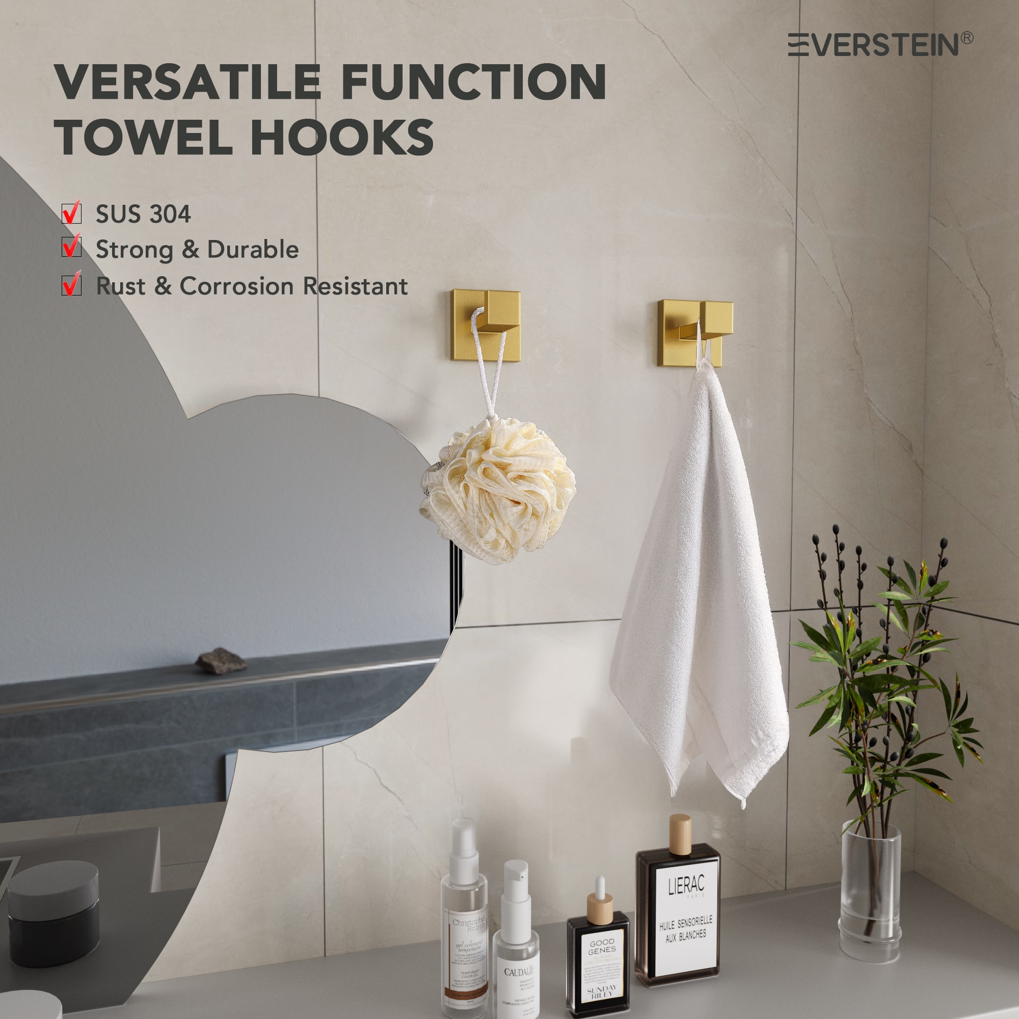 EVERSTEIN Q-820-OTOP Decorative-Bath-Hardware-Kits - View #6
