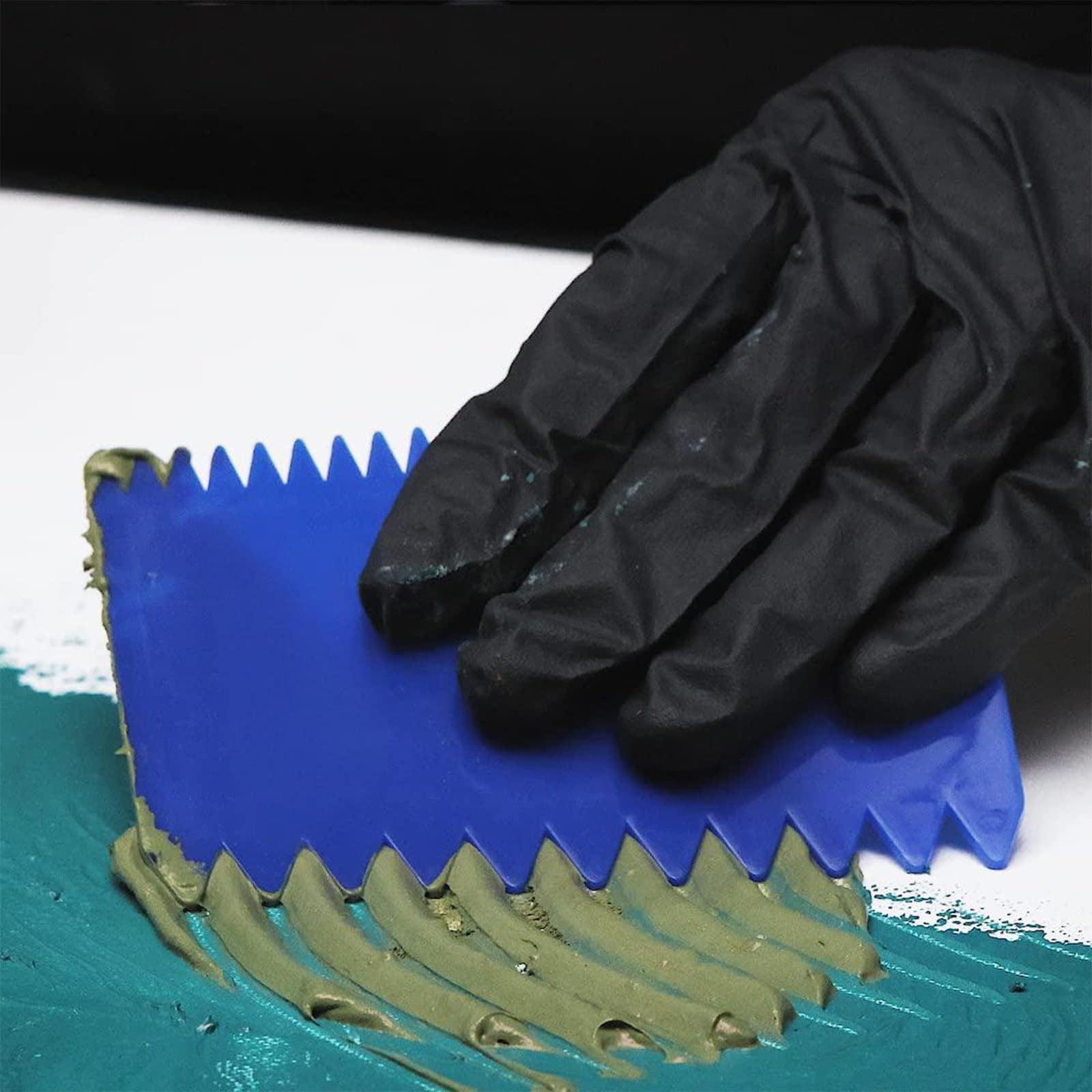Yichuhaoxi Flexible Resin Spreaders Set for Epoxy Fillers Putty Caulk ...