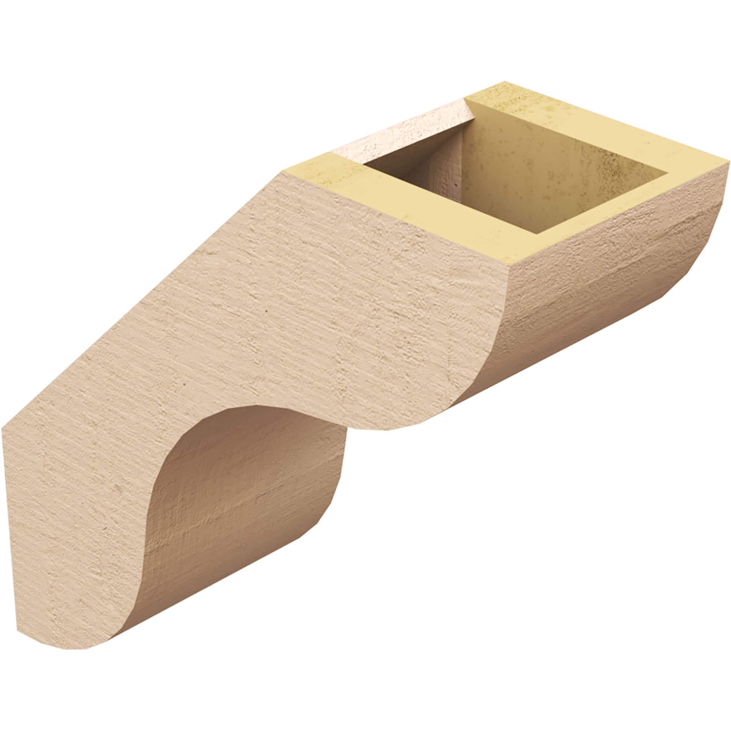 Ekena Millwork BRCUR05X12X12CARRCPR braces - View #12