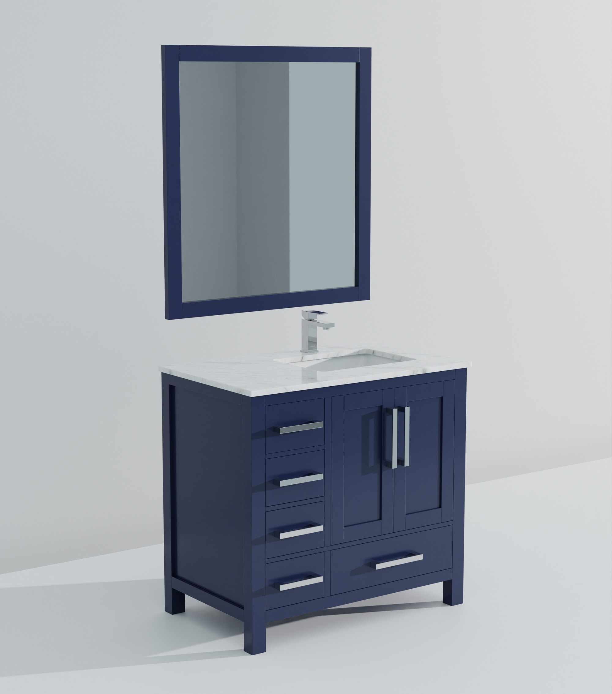 Lexora LJ342236SEDSM34FR Bath-Vanity-Combo - View #12