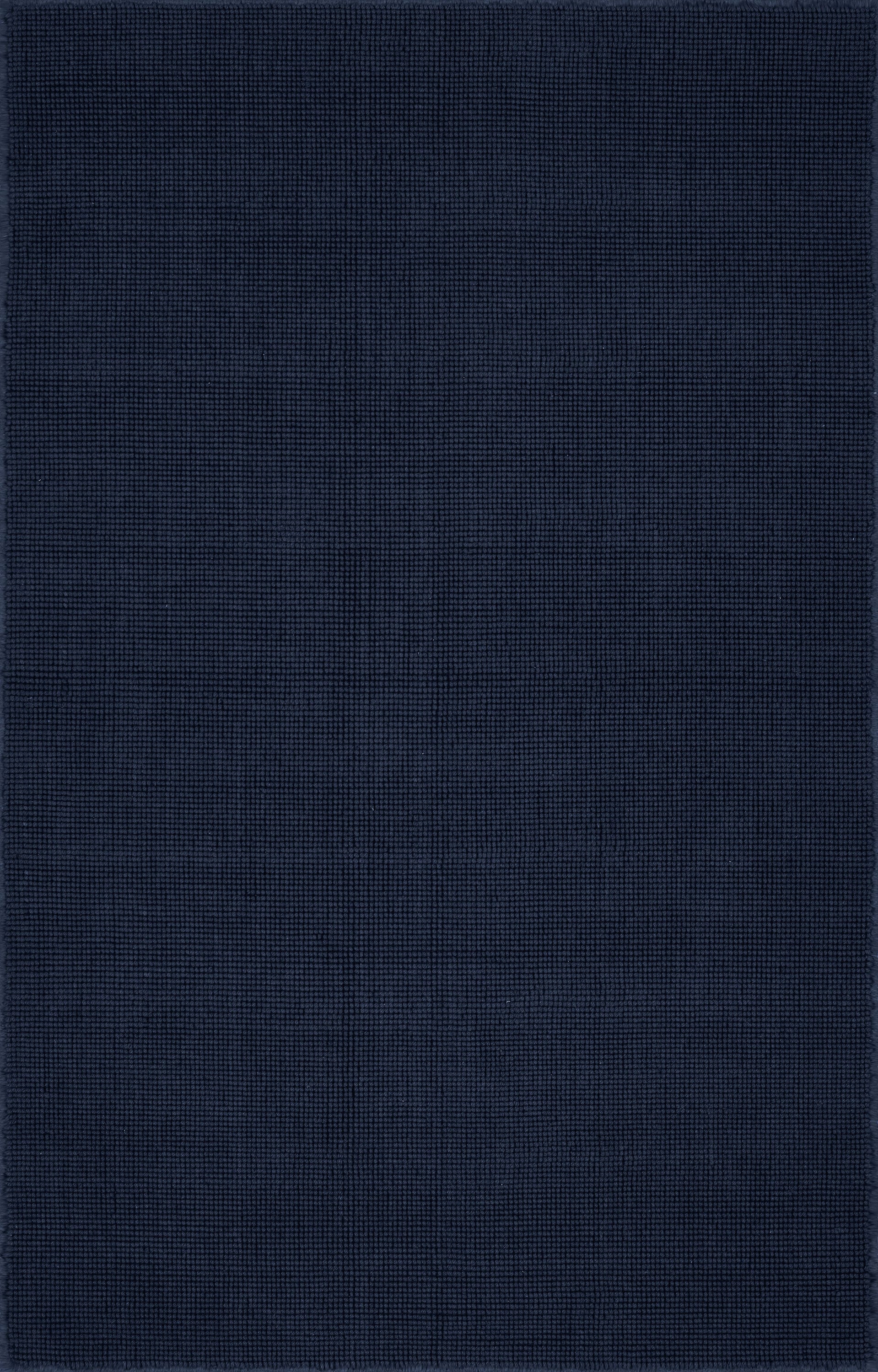 Addison Rugs AJX33BL4X6 Jaxon 4 x 6 (ft) Loomed Wool Blue Rectangular Indoor Solid Farmhouse/Cottage Area rug