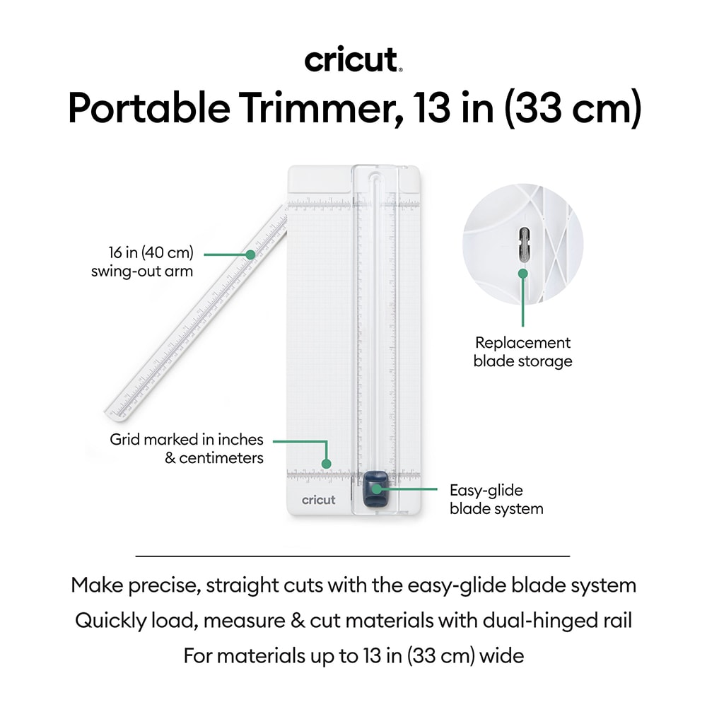  Cricut Portable Trimmer Cutting Blades